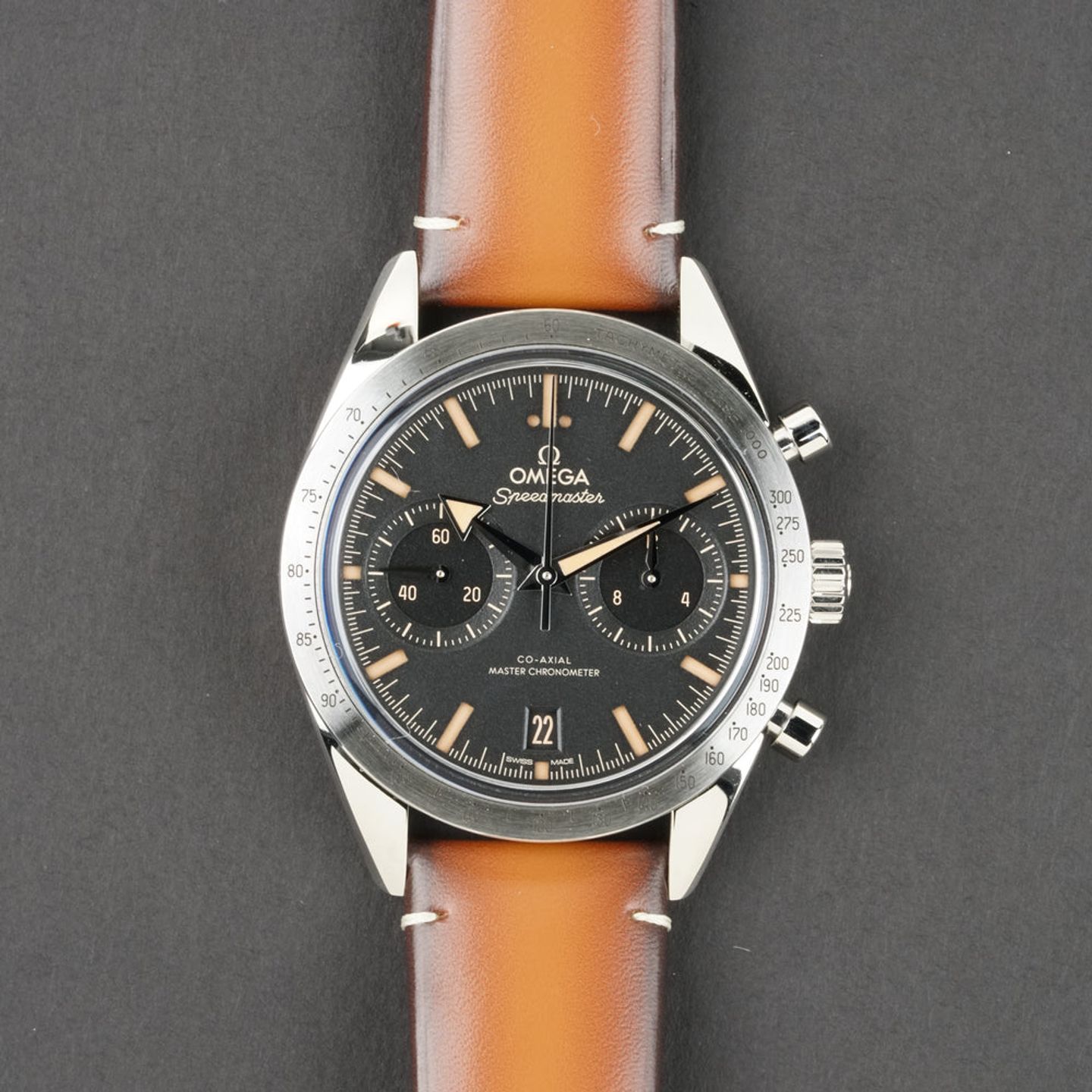 Omega Speedmaster '57 332.12.41.51.01.001 (2025) - Zwart wijzerplaat 41mm Staal (1/8)