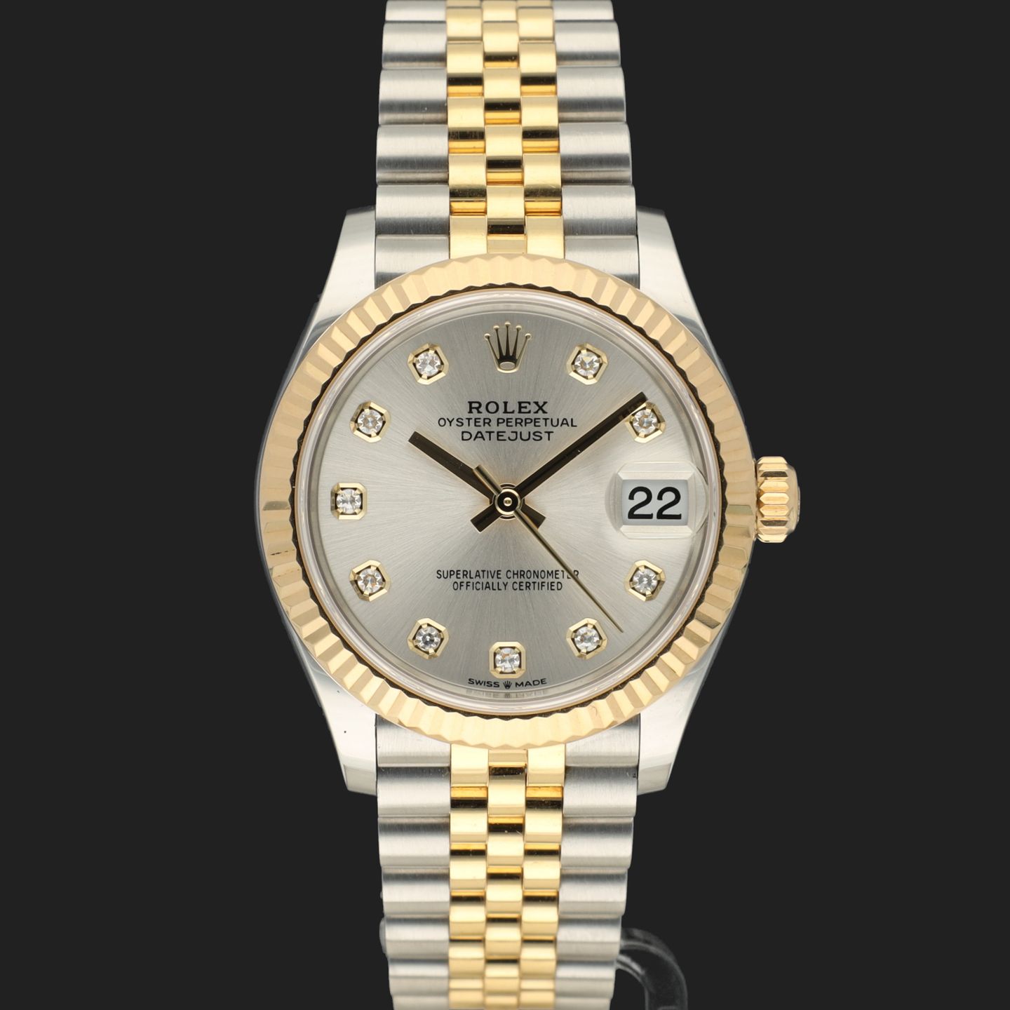 Rolex Datejust 31 278273 (2022) - 31mm Goud/Staal (3/8)