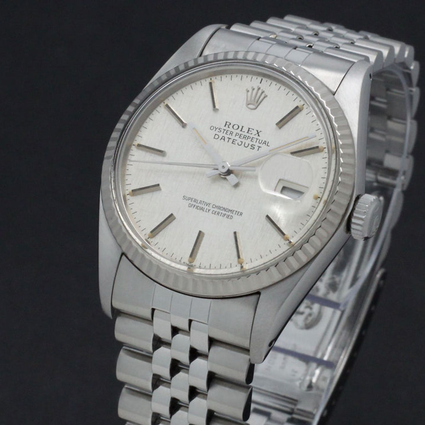 Rolex Datejust 36 16014 (1985) - Zilver wijzerplaat 36mm Staal (7/7)