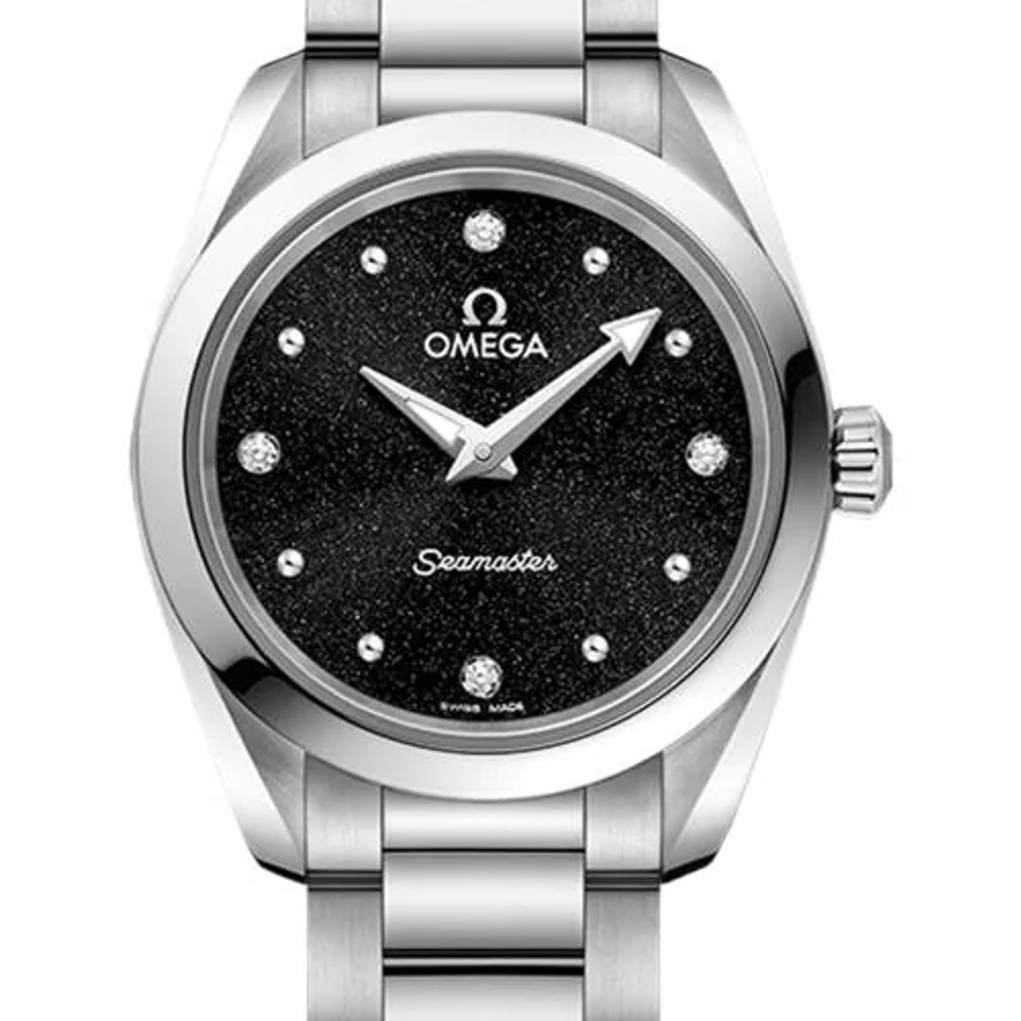 Omega Seamaster Aqua Terra 220.10.28.60.51.001 (2026) - Zwart wijzerplaat 28mm Staal (1/1)