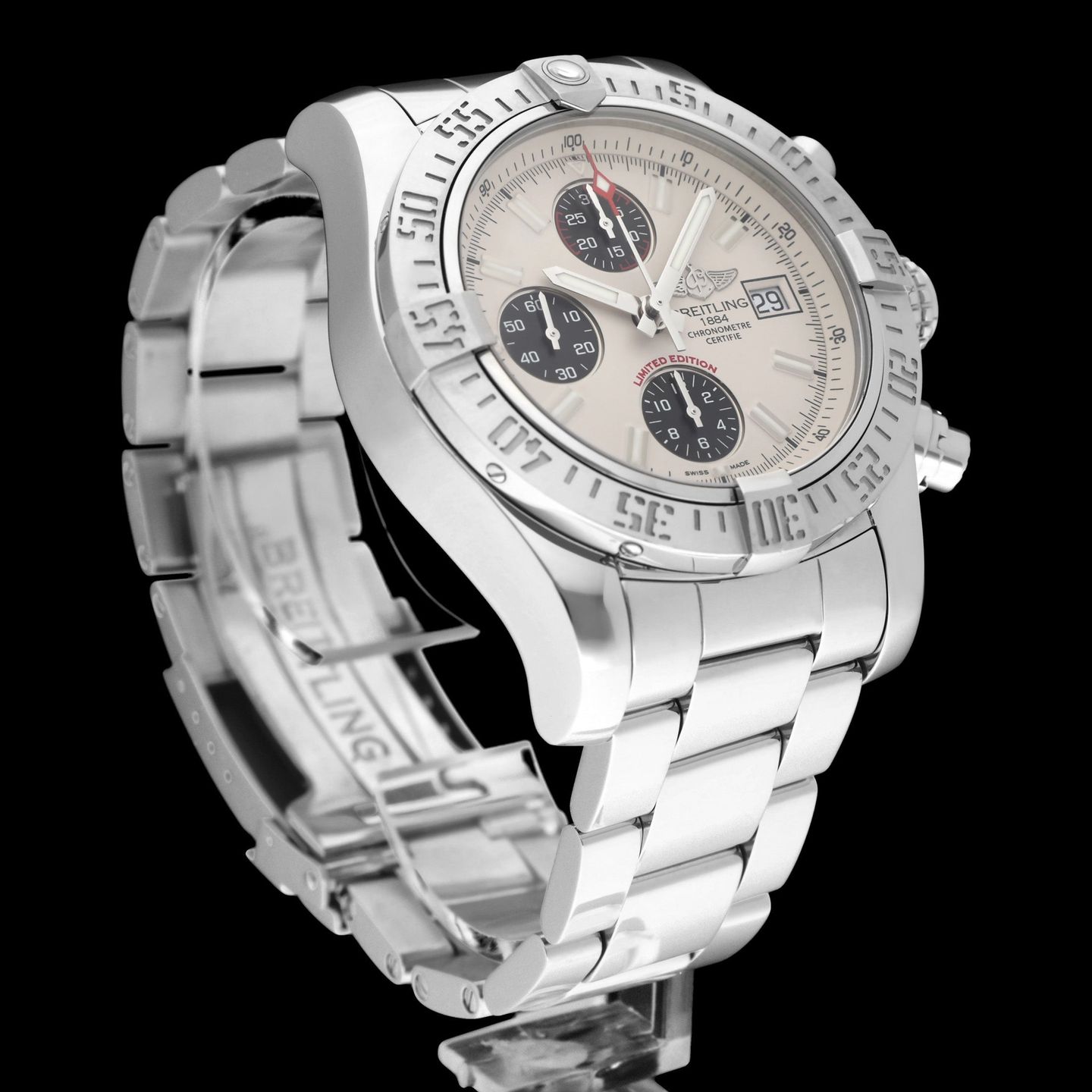 Breitling Avenger II A13381 (2015) - 43 mm Steel case (6/8)