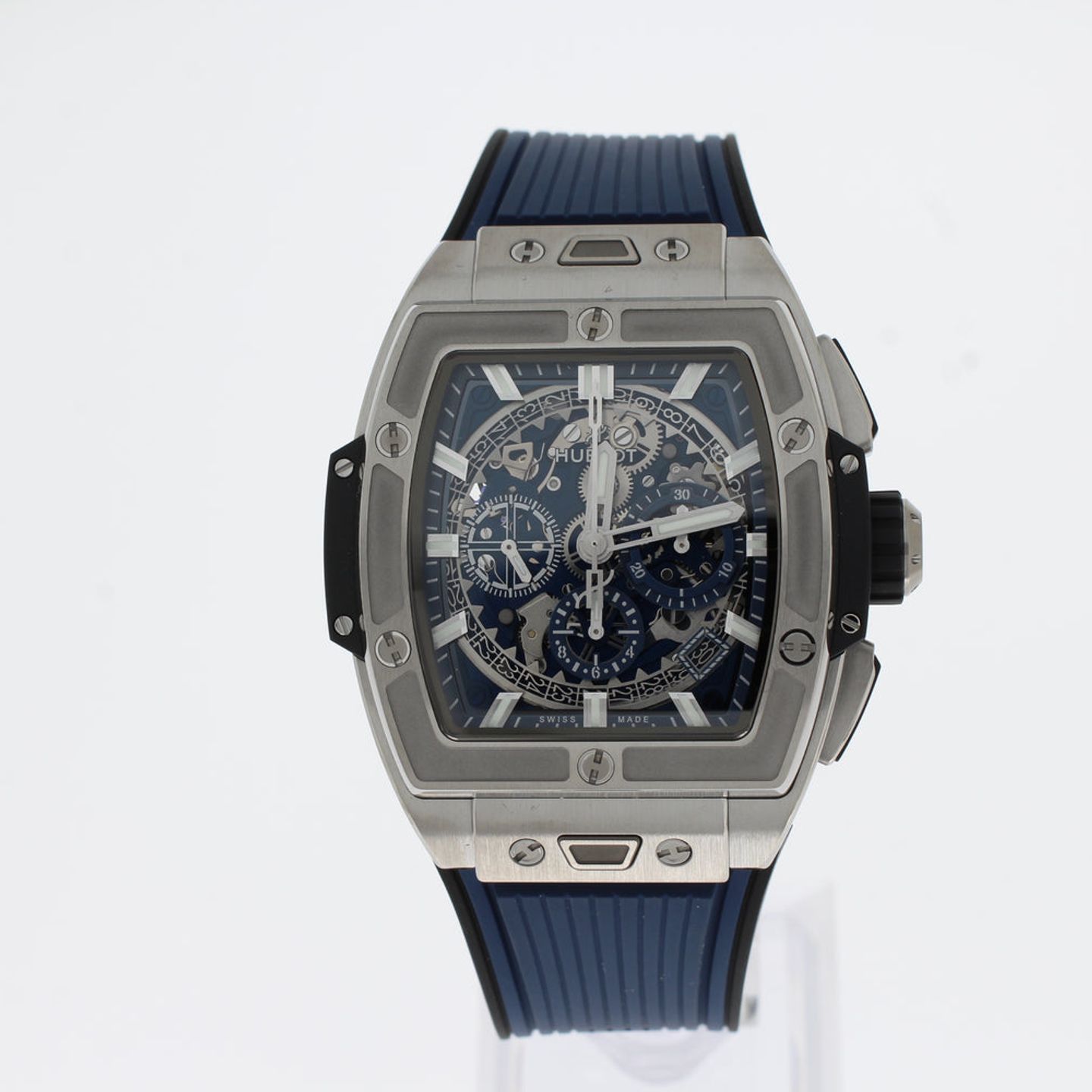 Hublot Spirit of Big Bang 642.NX.7170.RX (2025) - Transparant wijzerplaat 42mm Titanium (1/4)