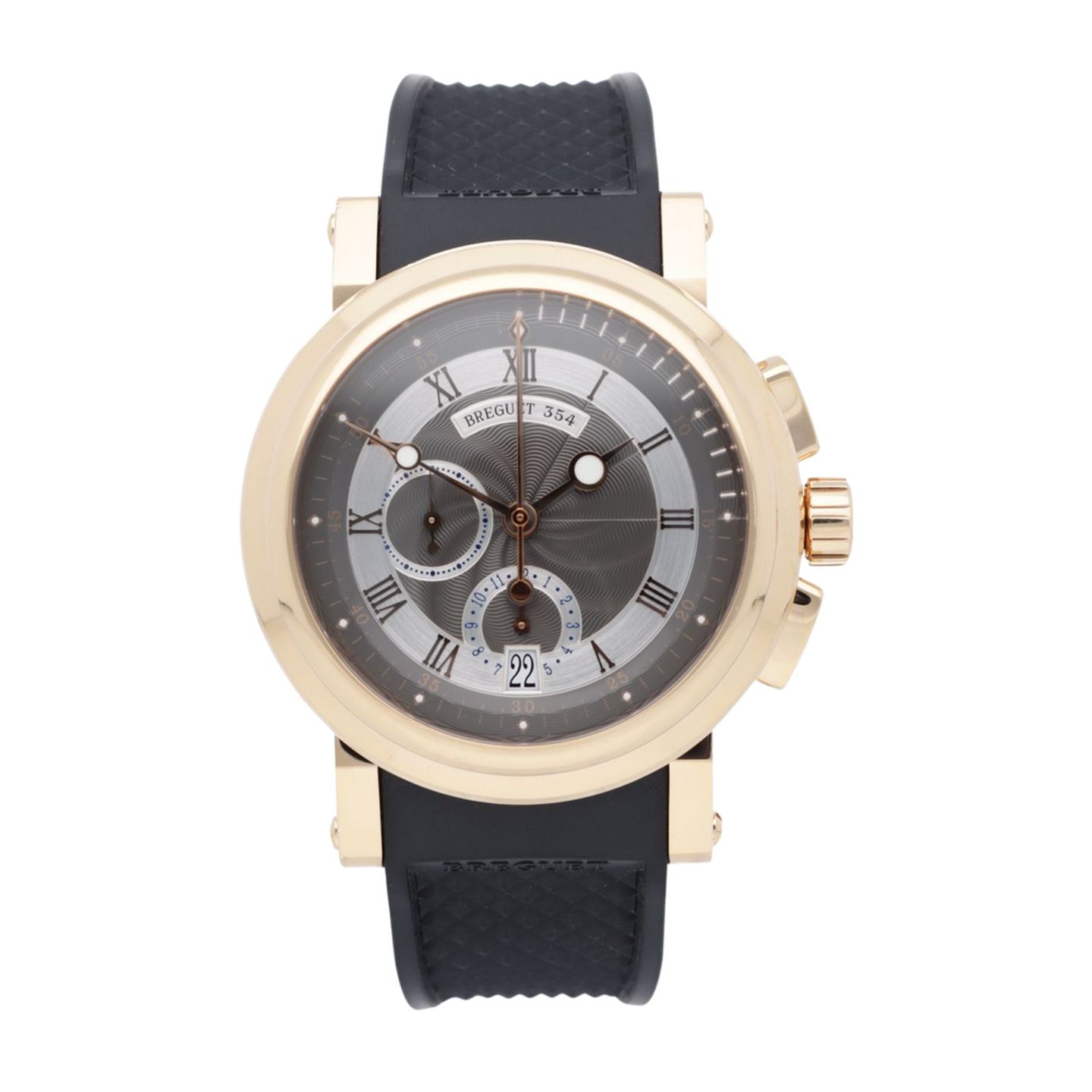 Breguet Marine 5827BR/Z2/5ZU (2025) - Grey dial 42 mm Rose Gold case (1/7)