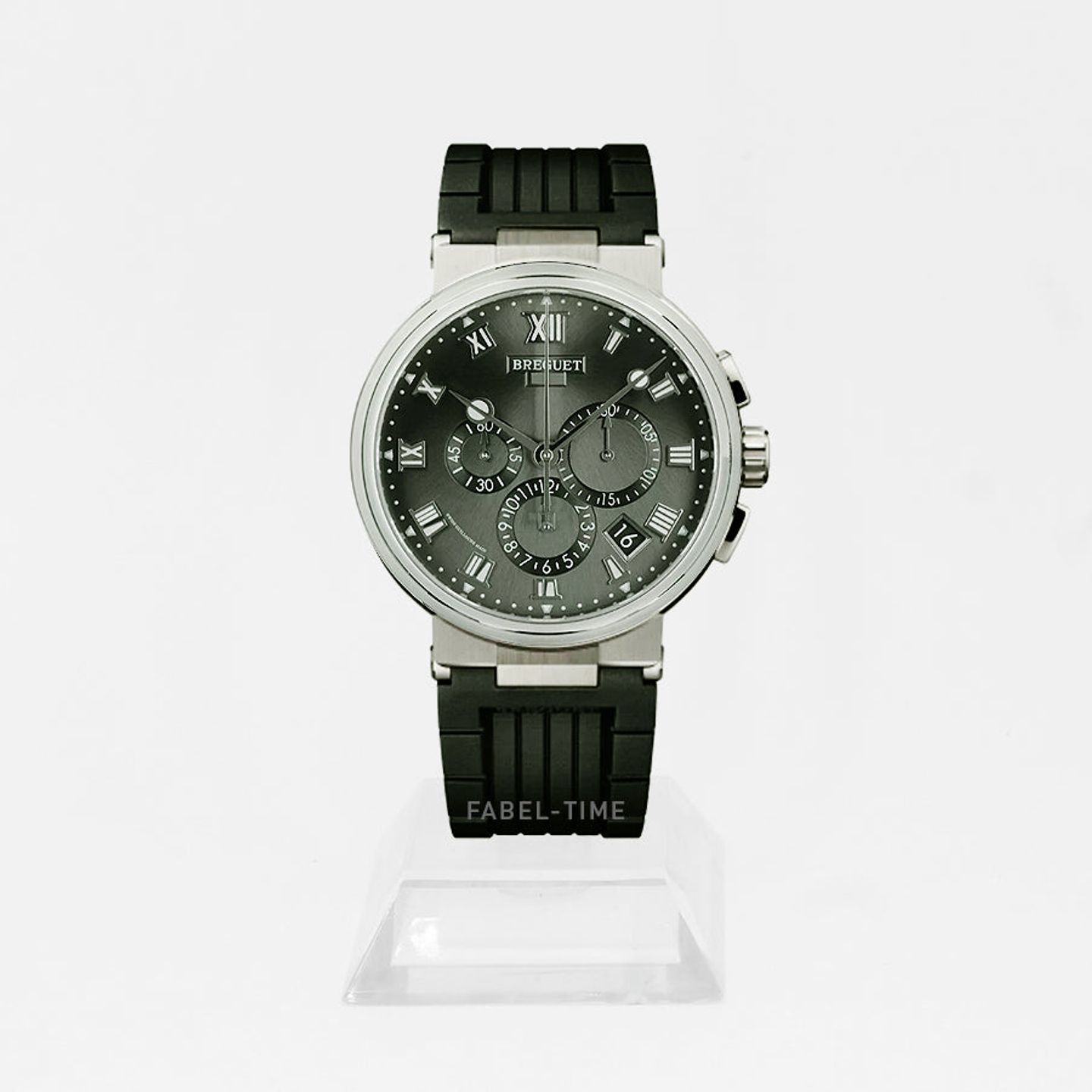 Breguet Marine 5527TI/G2/5WV (2025) - Grey dial 42 mm Titanium case (1/1)