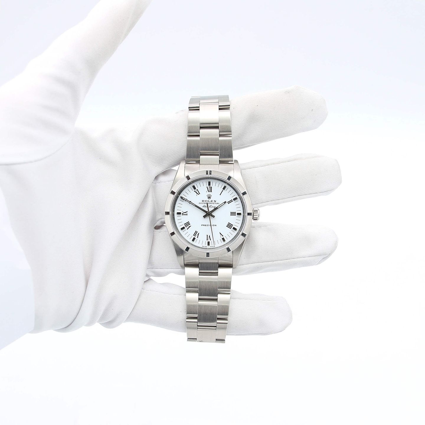 Rolex Air-King 14010 (Unknown (random serial)) - 34 mm Steel case (5/8)