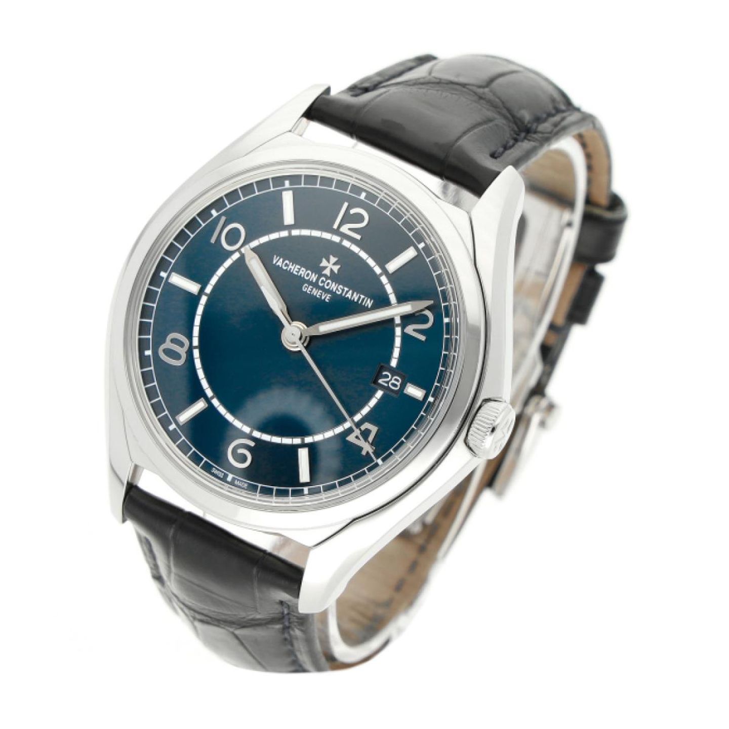 Vacheron Constantin Fiftysix 4600E/000A-B487 (2019) - Blauw wijzerplaat 40mm Staal (2/5)