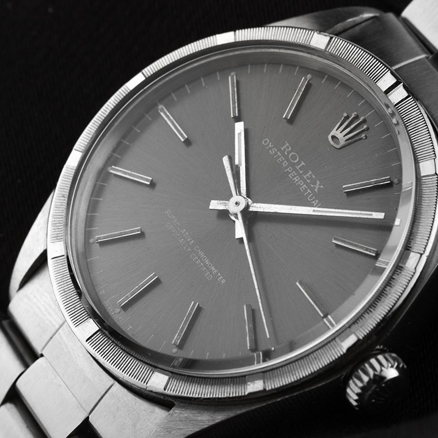 Rolex Oyster Perpetual 1007 (1968) - 34mm Staal (3/8)