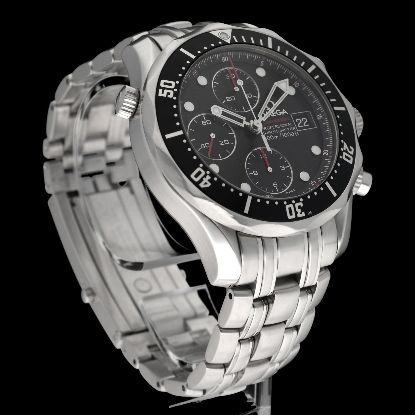 Omega Seamaster Diver 300 M 213.30.42.40.01.001 (2010) - Black dial 42 mm Steel case (6/8)