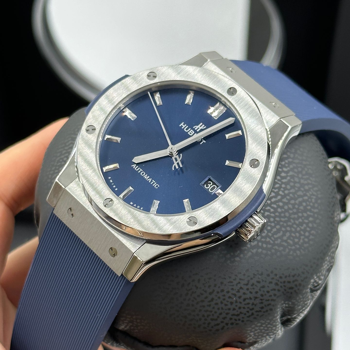 Hublot Classic Fusion Blue 511.NX.7170.RX - (7/8)