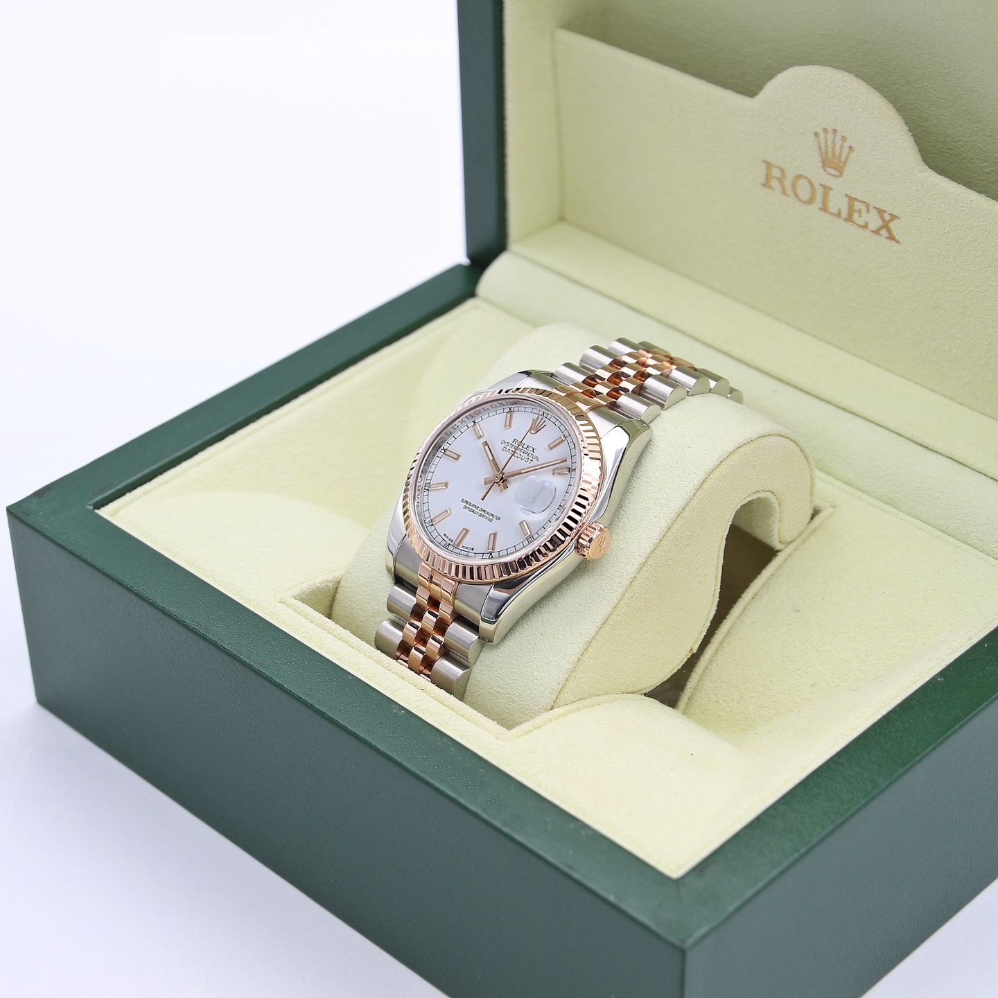 Rolex Datejust 36 116231 (Onbekend (willekeurig serienummer)) - 36mm Goud/Staal (2/7)