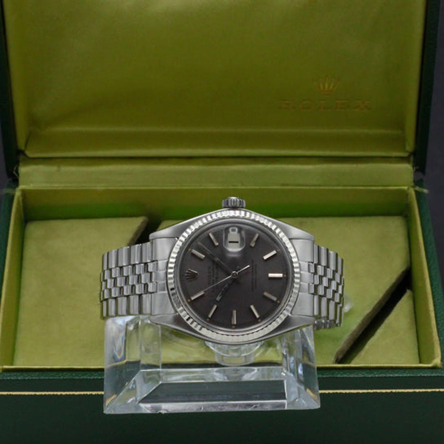 Rolex Datejust 1601 (1969) - Paars wijzerplaat 36mm Staal (3/7)