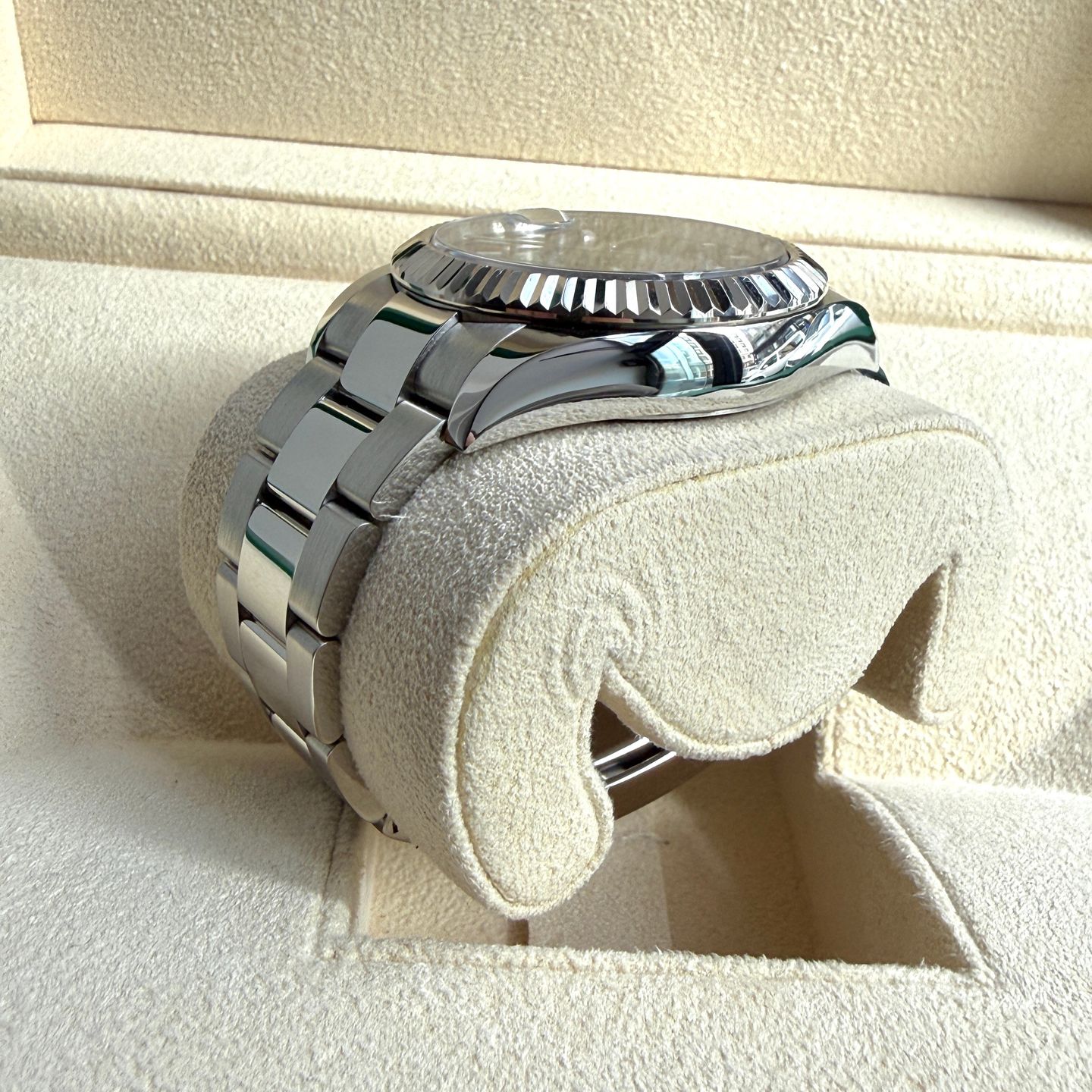 Rolex Sky-Dweller 326934 (2018) - Blauw wijzerplaat 42mm Staal (6/7)