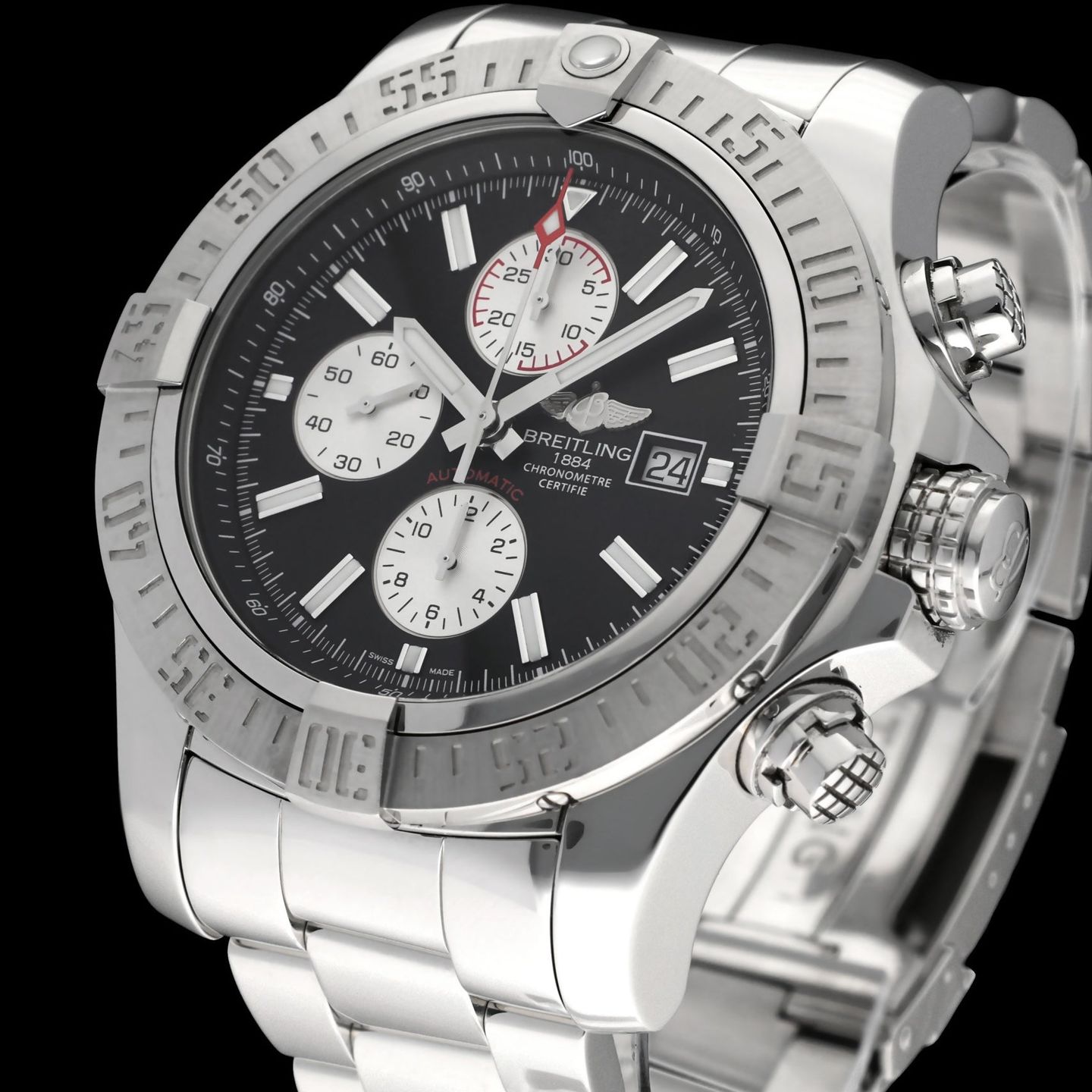 Breitling Super Avenger II A13371 (2017) - 48 mm Steel case (7/8)