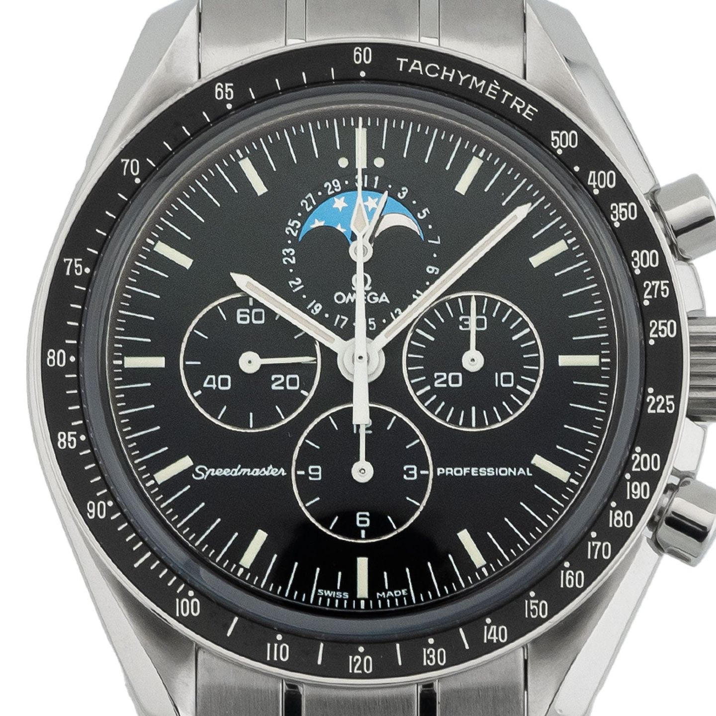 Omega Speedmaster Professional Moonwatch Moonphase 3576.50.00 - (2/6)