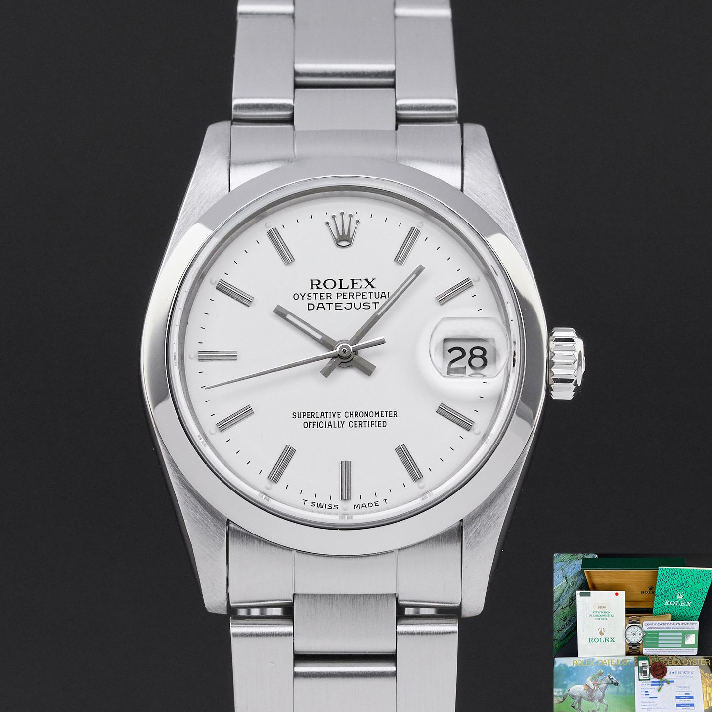 Rolex Datejust 31 68240 (1997) - 31 mm Steel case (1/8)