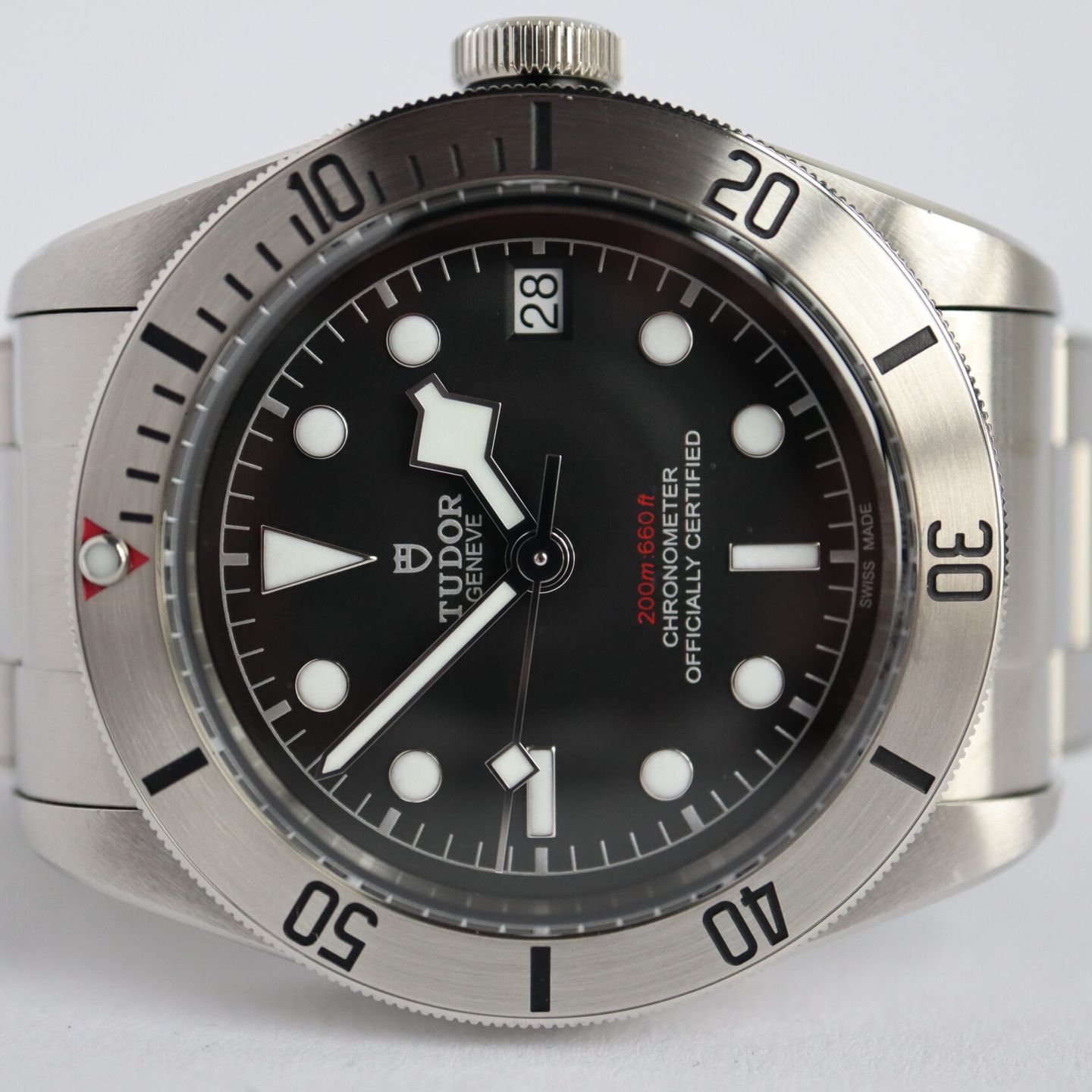 Tudor Black Bay Steel 79730 (2019) - Zwart wijzerplaat 41mm Staal (2/8)