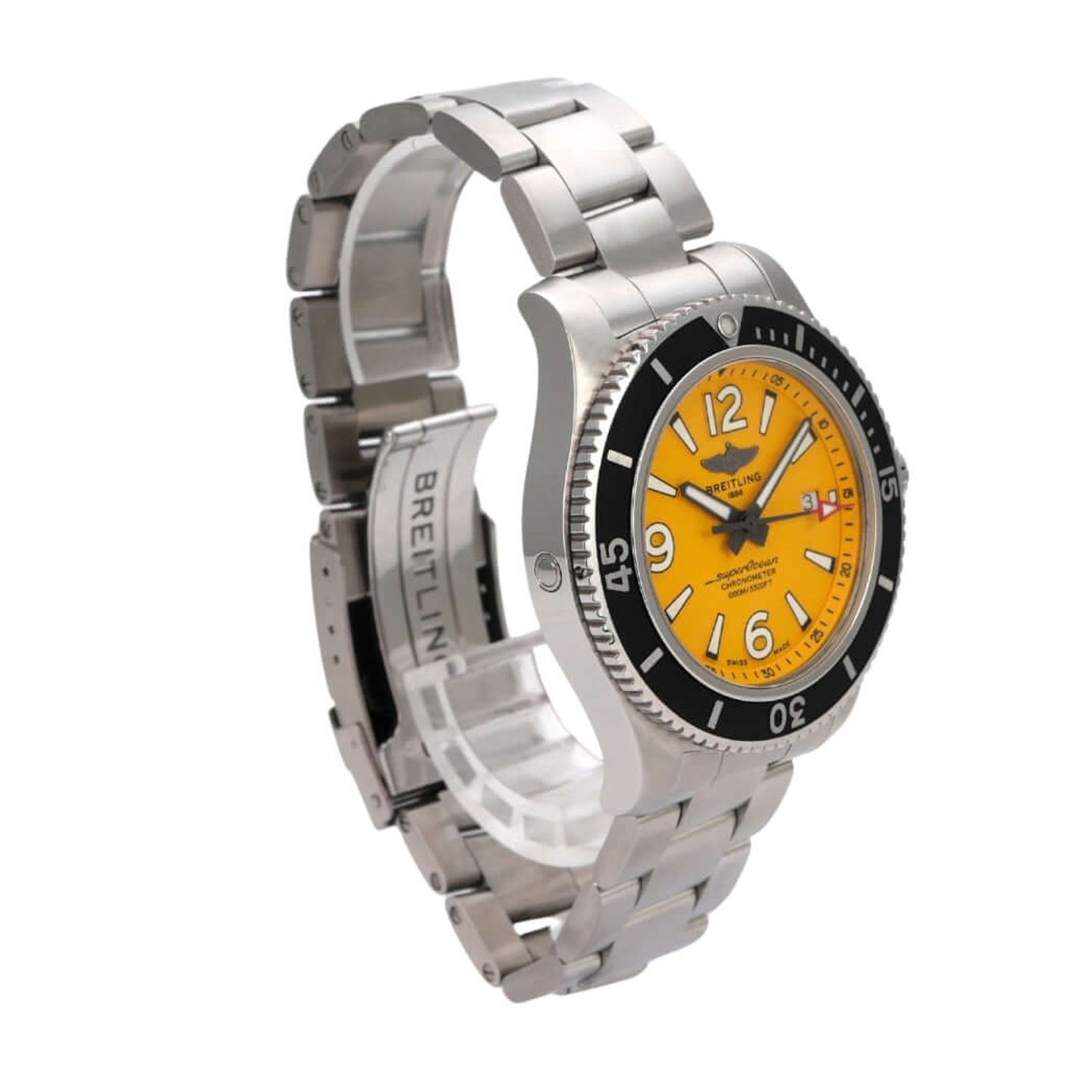 Breitling Superocean 44 A17367021I1A1 (2021) - Yellow dial 44 mm Steel case (4/8)