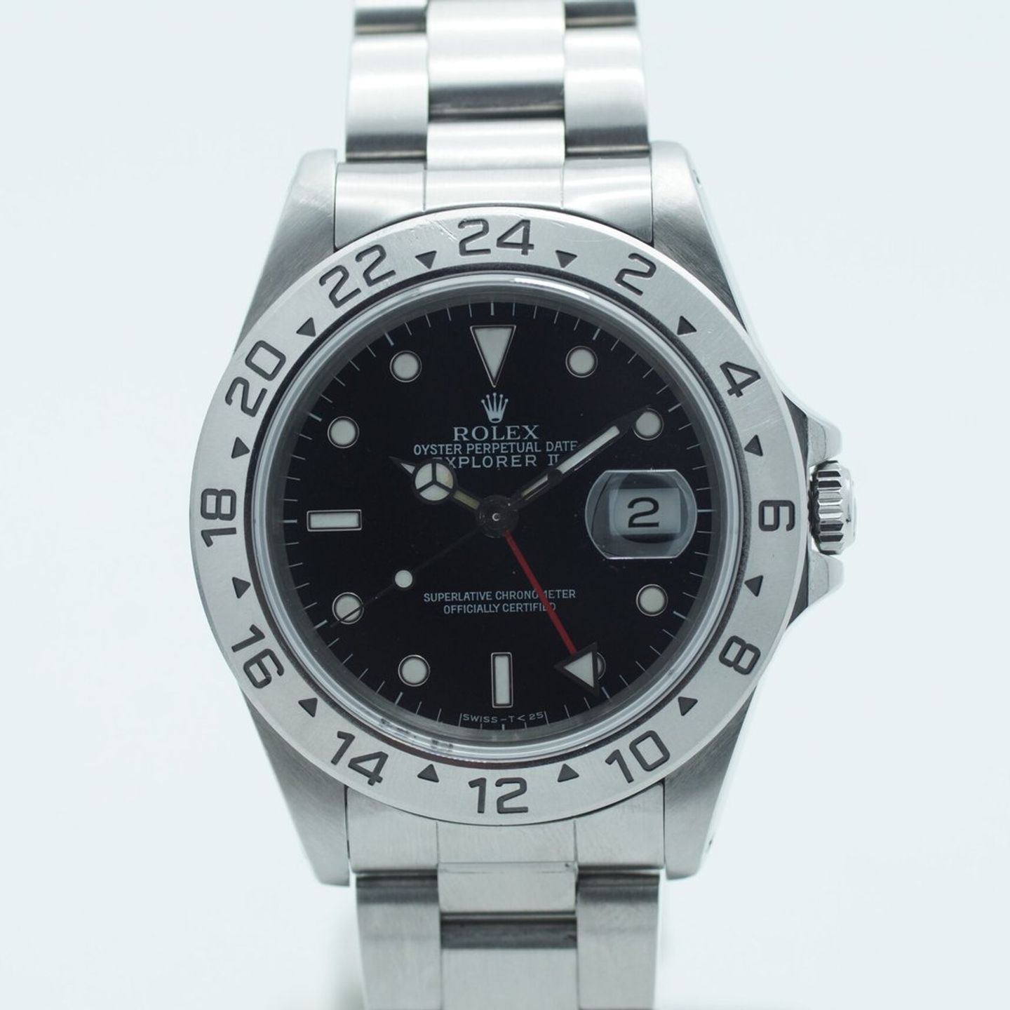 Rolex Explorer II 16570 (1994) - Black dial 40 mm Steel case (3/8)