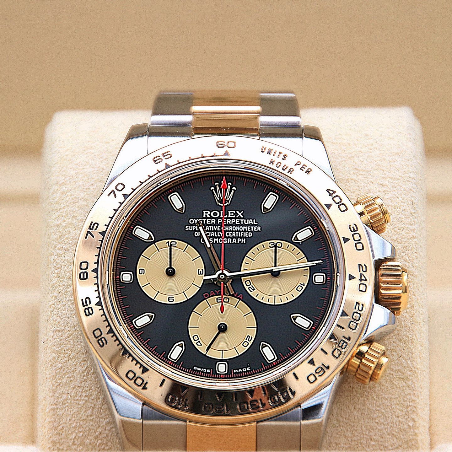 Rolex Daytona 116503 (Onbekend (willekeurig serienummer)) - 40mm Goud/Staal (2/6)