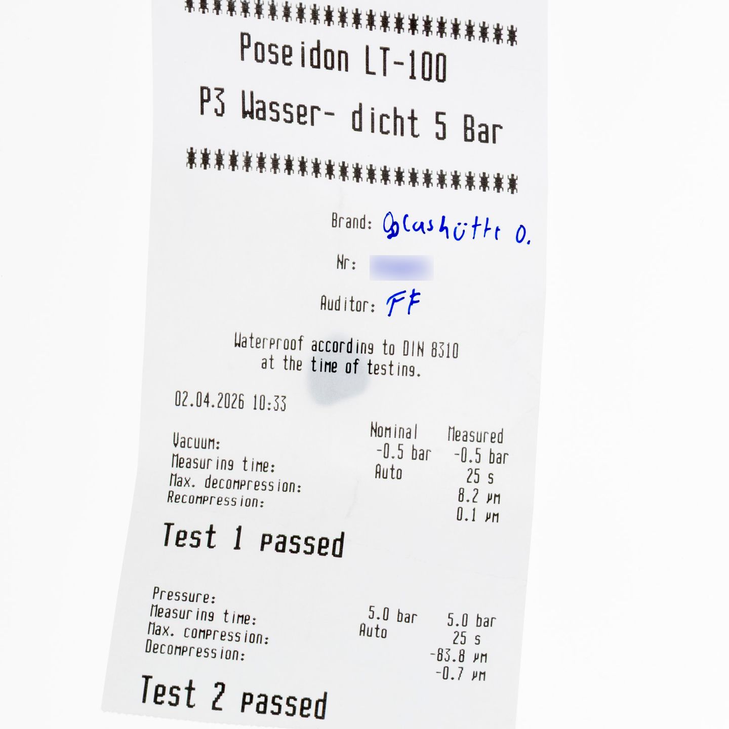 Glashütte Original Senator 1-39-42-14-24-04 (2001) - Black dial 40 mm Steel case (5/8)