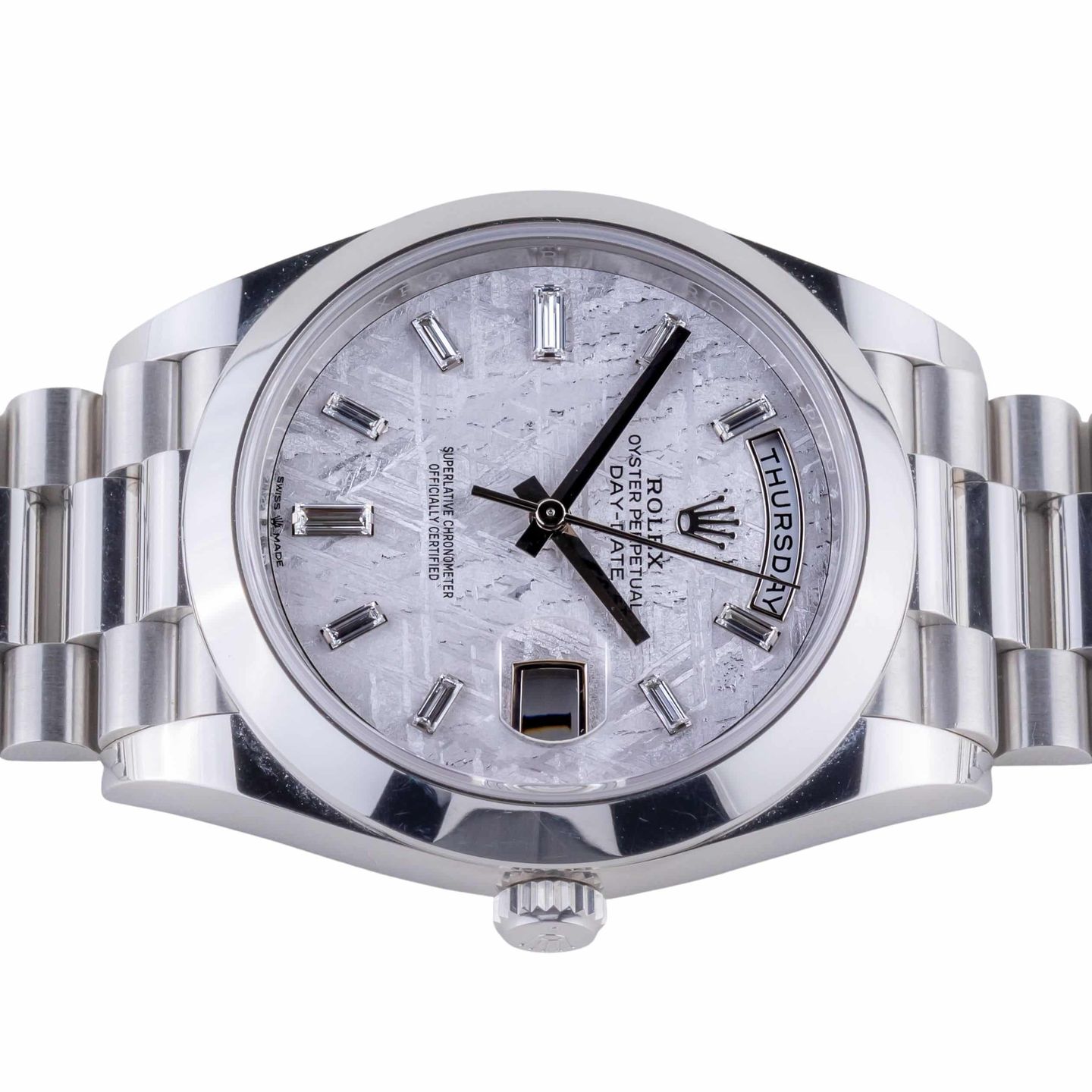 Rolex Day-Date 40 228206 (2021) - 40 mm Platinum case (6/8)