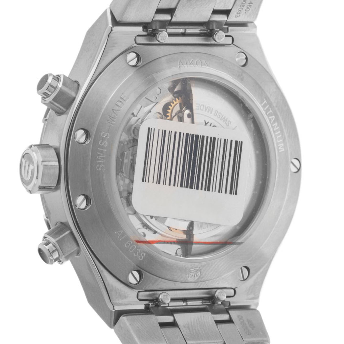 Maurice Lacroix Aikon AI6006-PVY11-170-1 (Unknown (random serial)) - Pink dial 44 mm Titanium case (6/7)