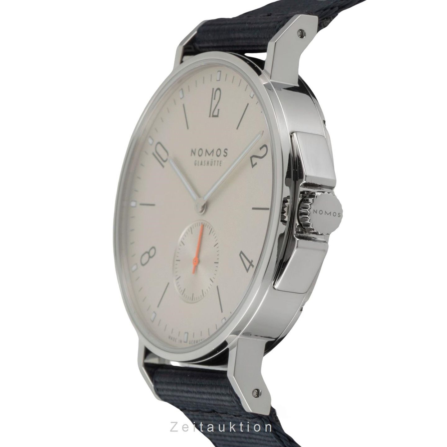 NOMOS Ahoi 550 (Unknown (random serial)) - White dial 40 mm Steel case (5/8)