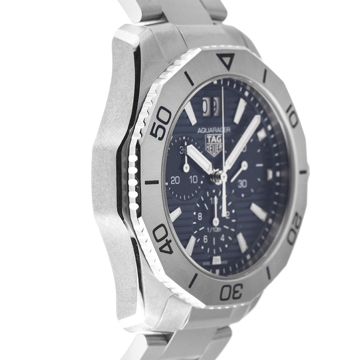 TAG Heuer Aquaracer CBP1113.BA0627 (2025) - Blue dial 40 mm Steel case (5/7)