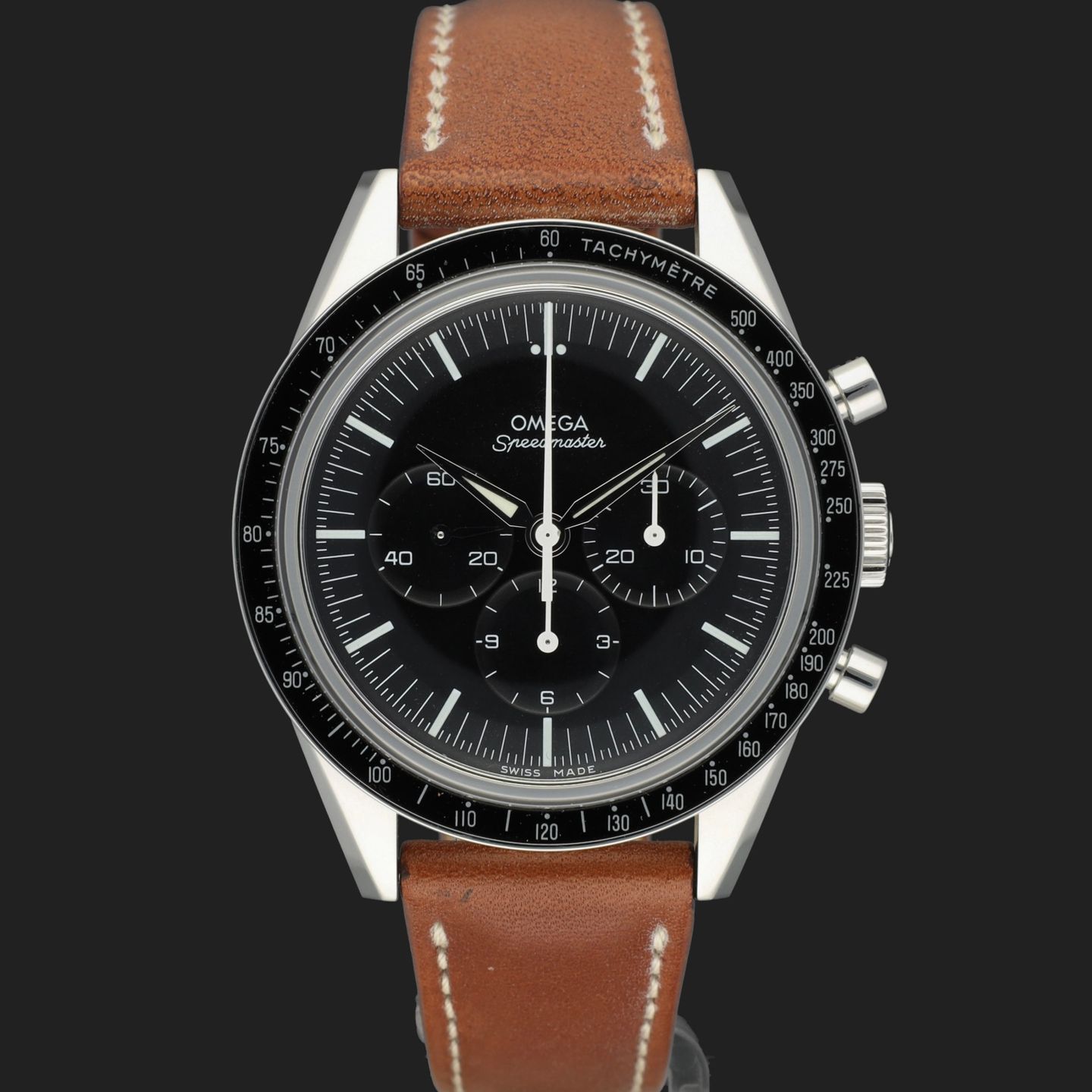 Omega Speedmaster Professional Moonwatch 311.32.40.30.01.001 (2016) - Zwart wijzerplaat 40mm Staal (3/8)