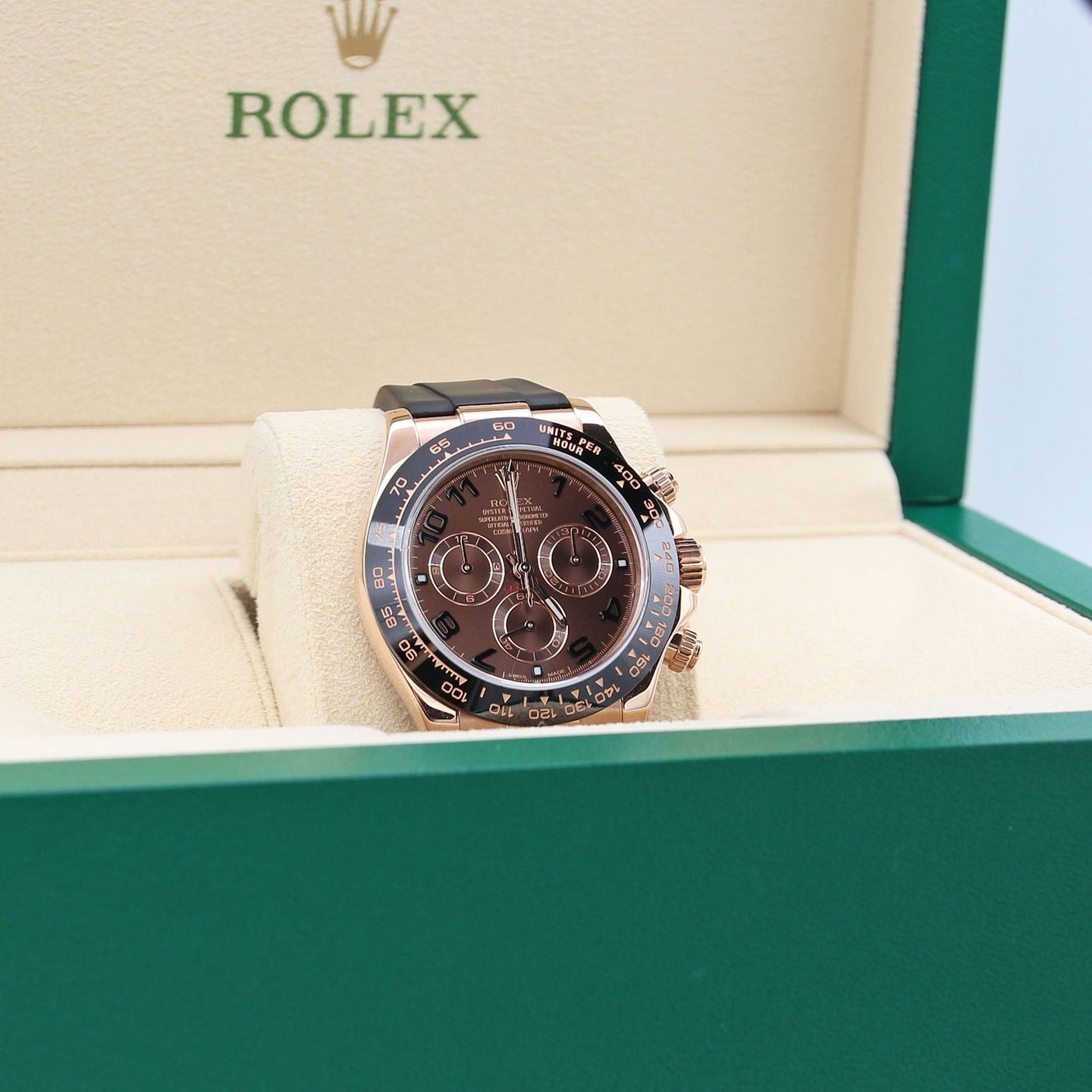 Rolex Daytona 116515LN (2016) - Zilver wijzerplaat 40mm Roségoud (2/8)