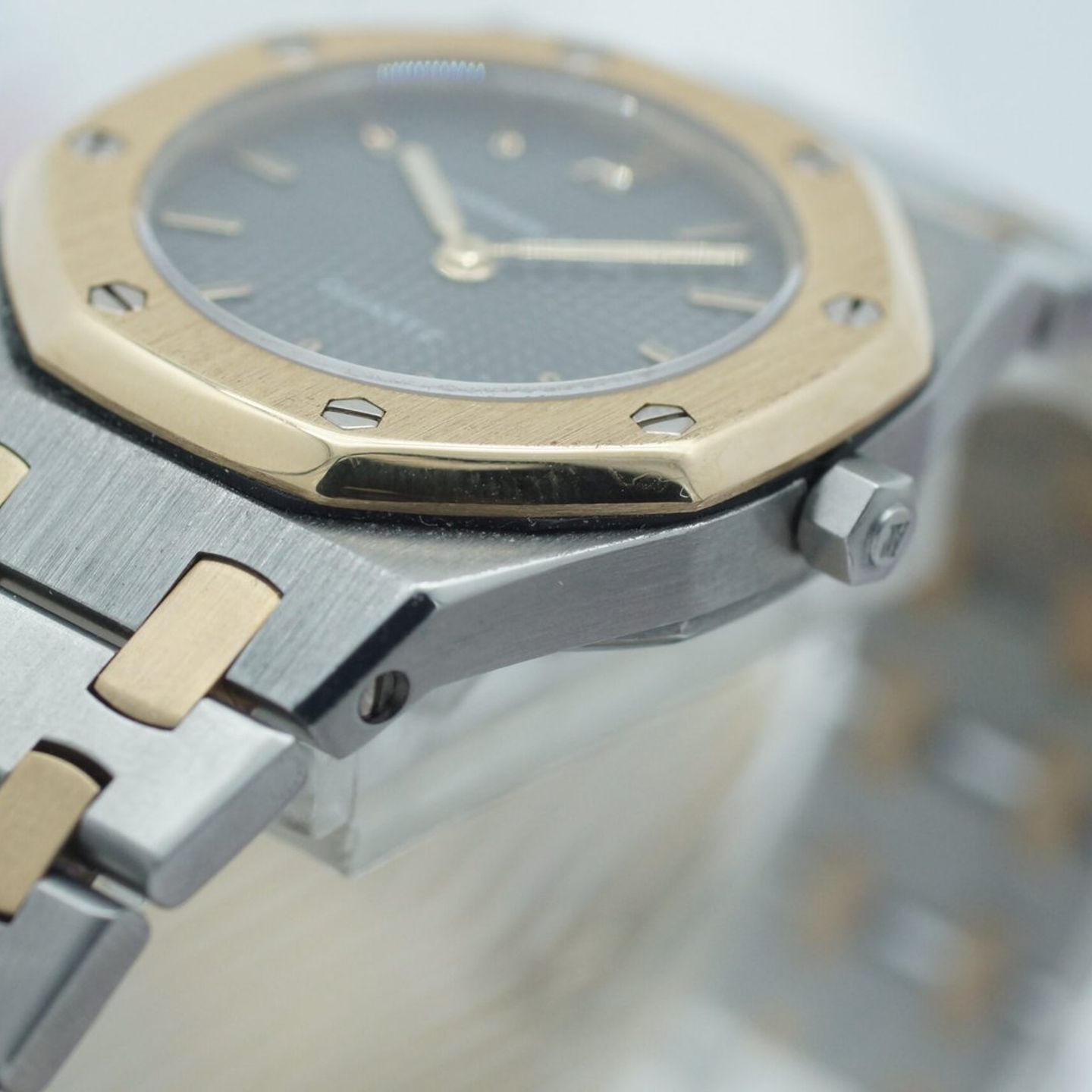 Audemars Piguet Royal Oak Lady 6007SA (1995) - Grey dial 26 mm Steel case (5/8)
