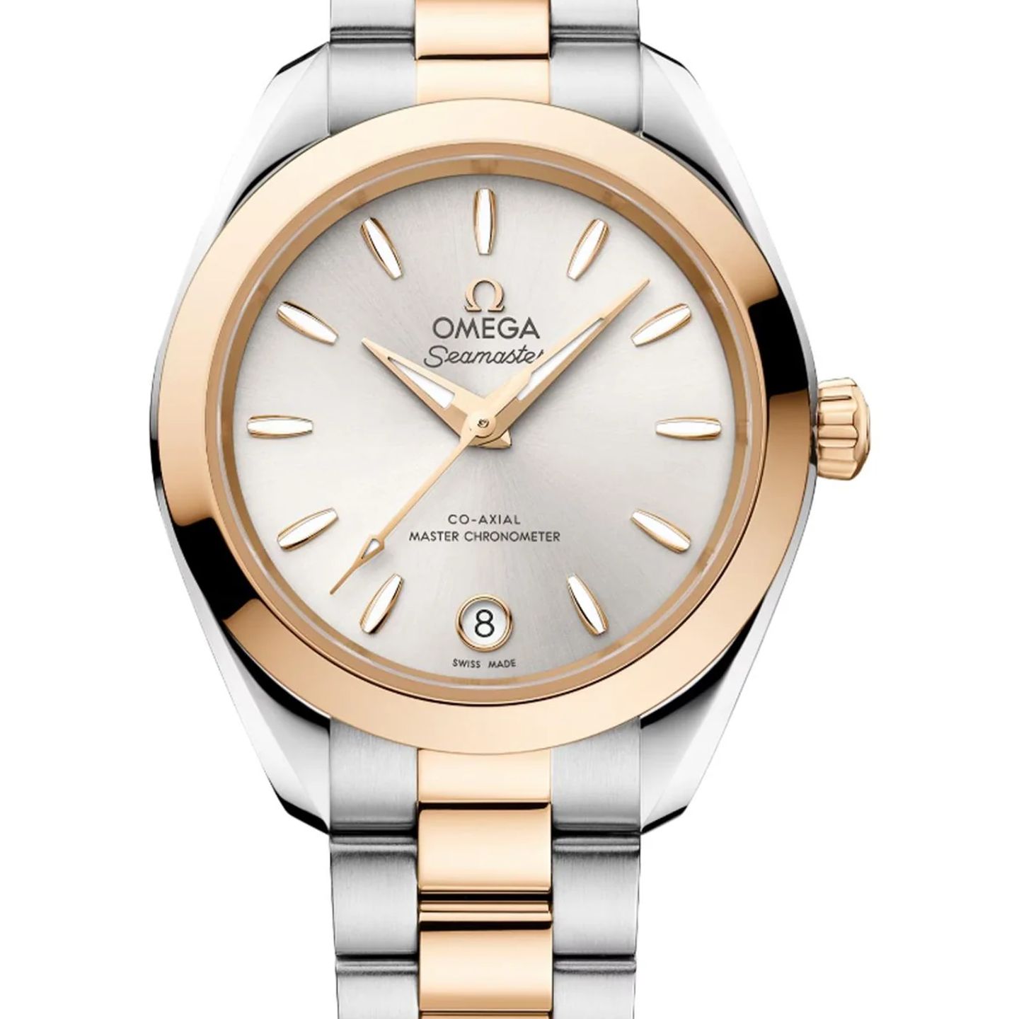 Omega Seamaster Aqua Terra 220.20.30.20.02.001 (2026) - Zilver wijzerplaat 30mm Goud/Staal (1/1)
