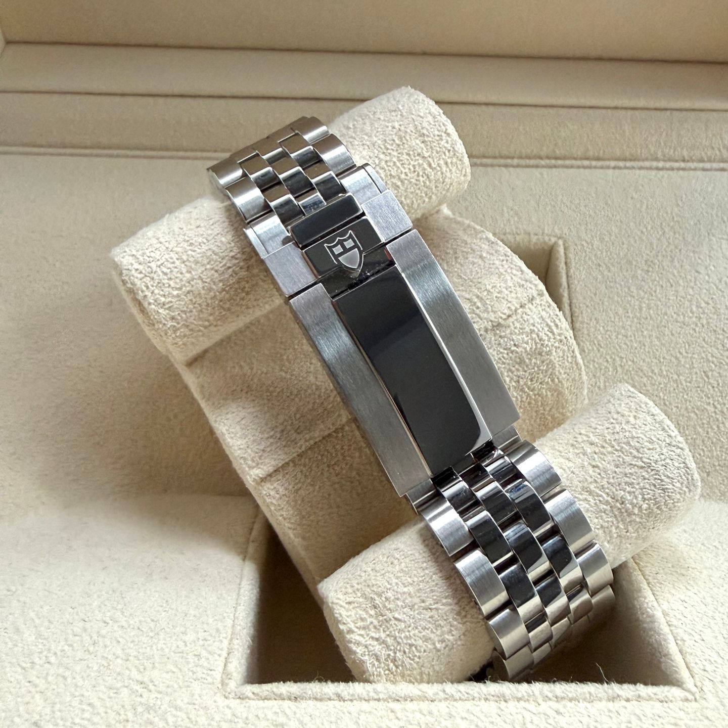 Tudor Black Bay Chrono 79360n-0019 (2025) - Roze wijzerplaat 41mm Staal (14/14)