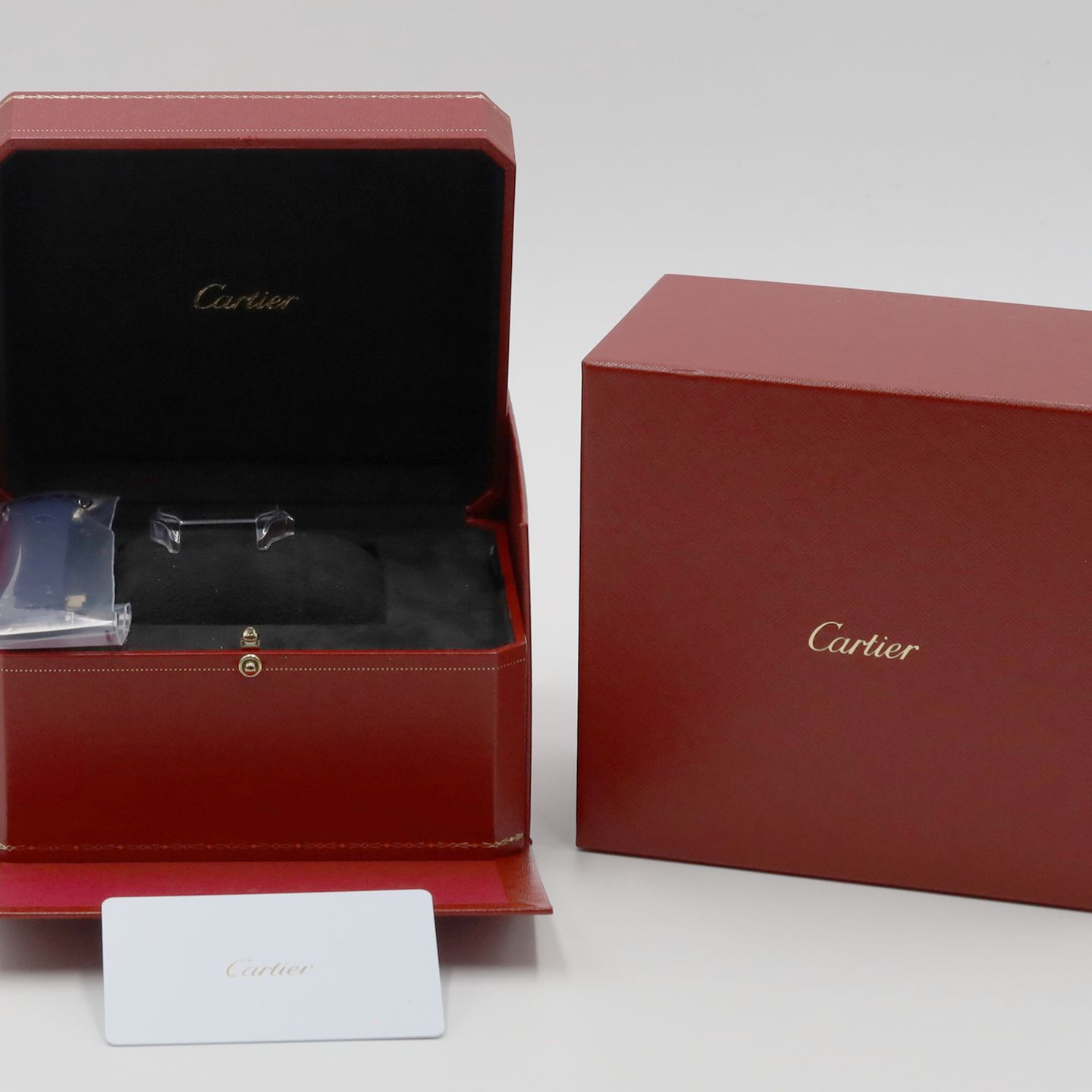 Cartier Santos WSSA0047 (Onbekend (willekeurig serienummer)) - Grijs wijzerplaat 40mm Staal (8/8)