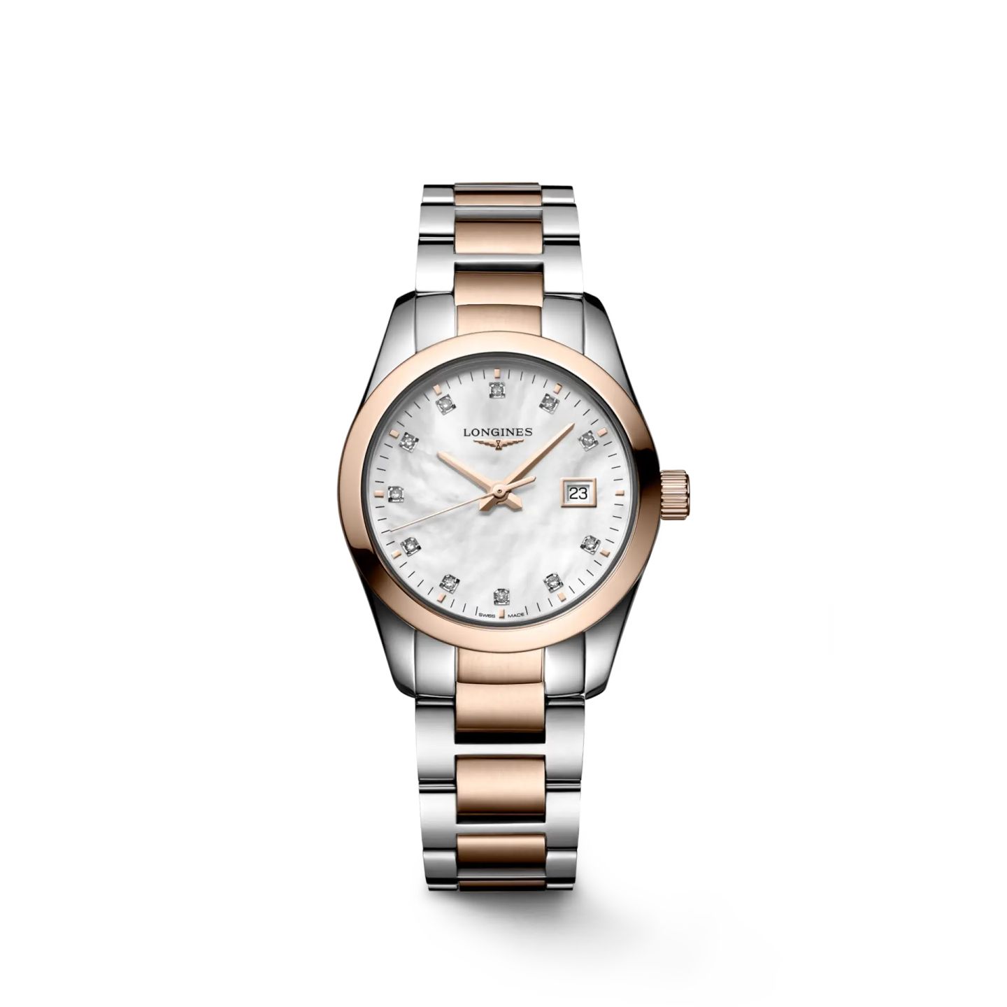 Longines Conquest Classic L2.286.3.87.7 (2025) - Parelmoer wijzerplaat 30mm Staal (1/1)