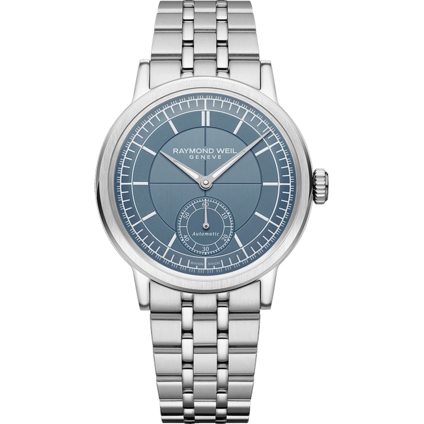 Raymond Weil Millesime 2930-ST-50011 (2026) - Blauw wijzerplaat 39mm Staal (1/1)