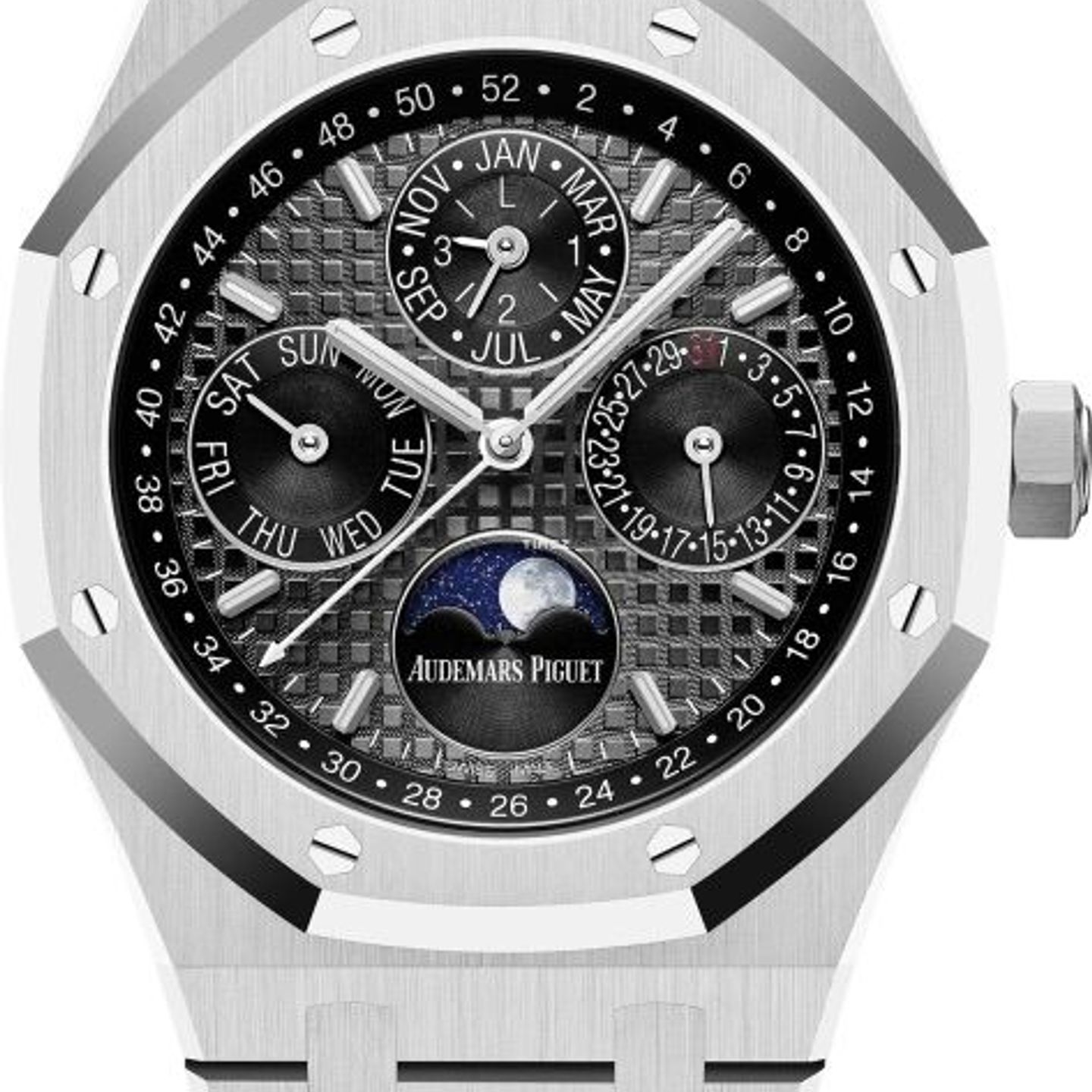 Audemars Piguet Royal Oak 26607BC.OO.1220BC.02 (2024) - Zwart wijzerplaat 41mm Witgoud (1/1)