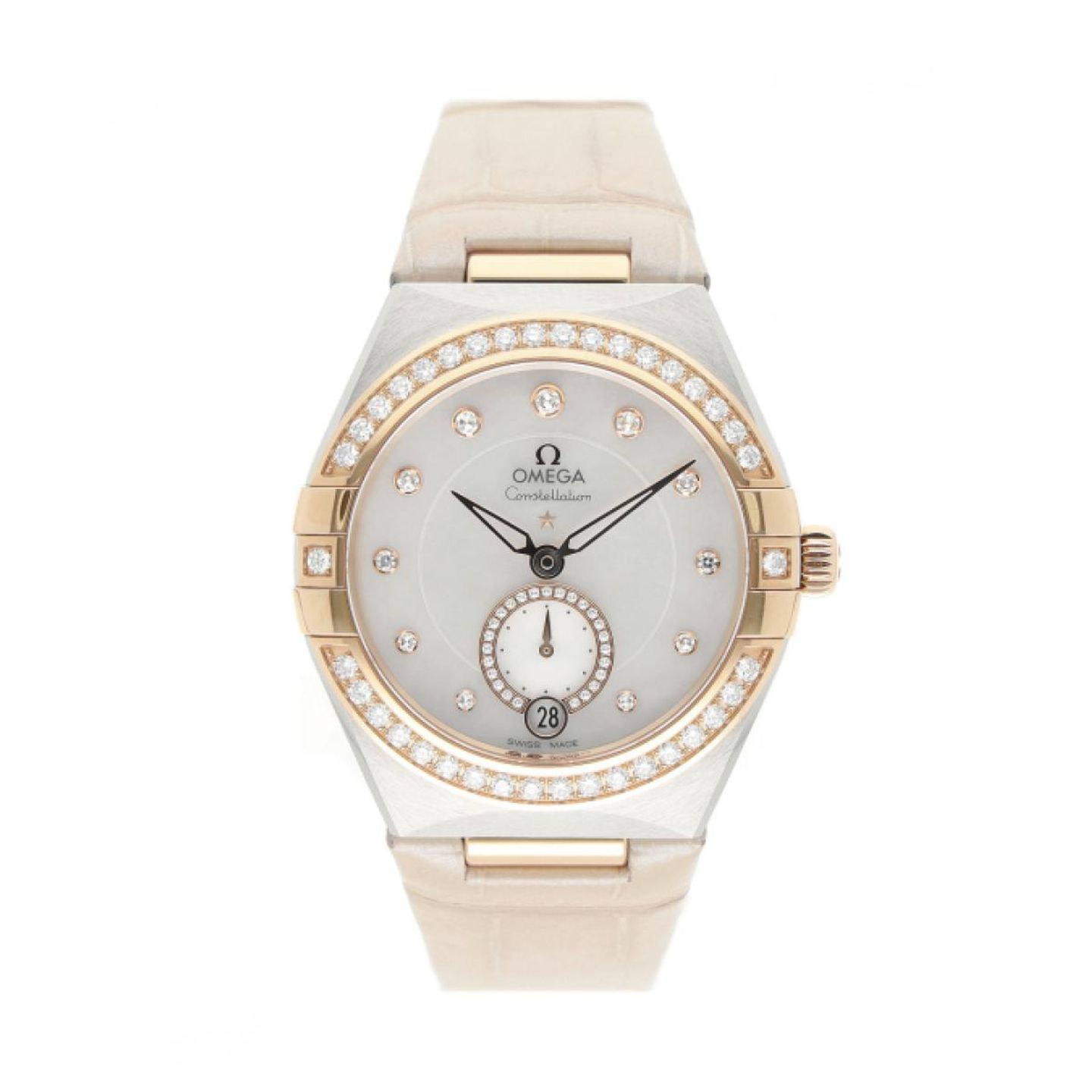 Omega Constellation Petite Seconde 131.28.34.20.55.001 (2021) - Pearl dial 34 mm Steel case (1/5)