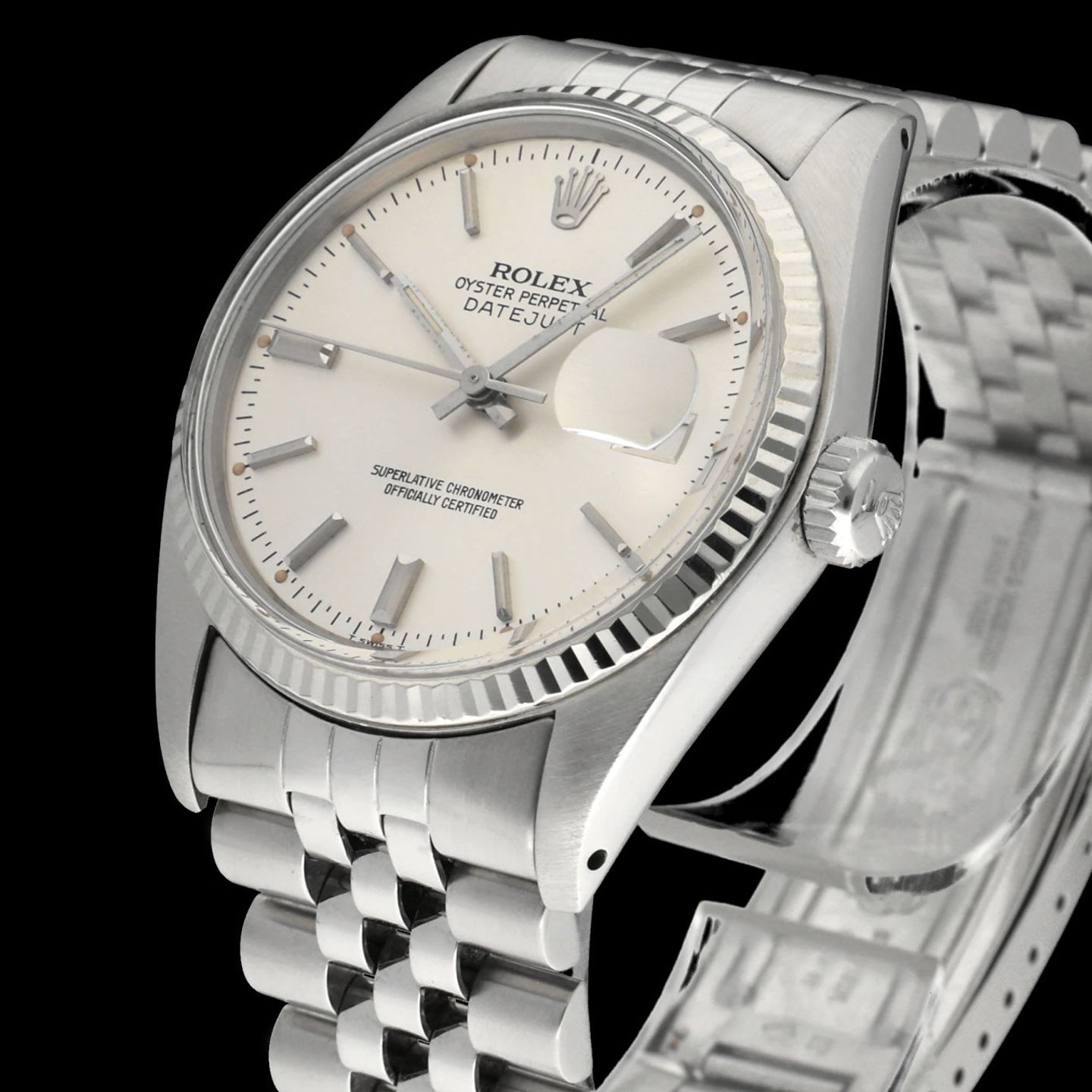Rolex Datejust 36 16014 (1979) - Zilver wijzerplaat 36mm Staal (7/8)