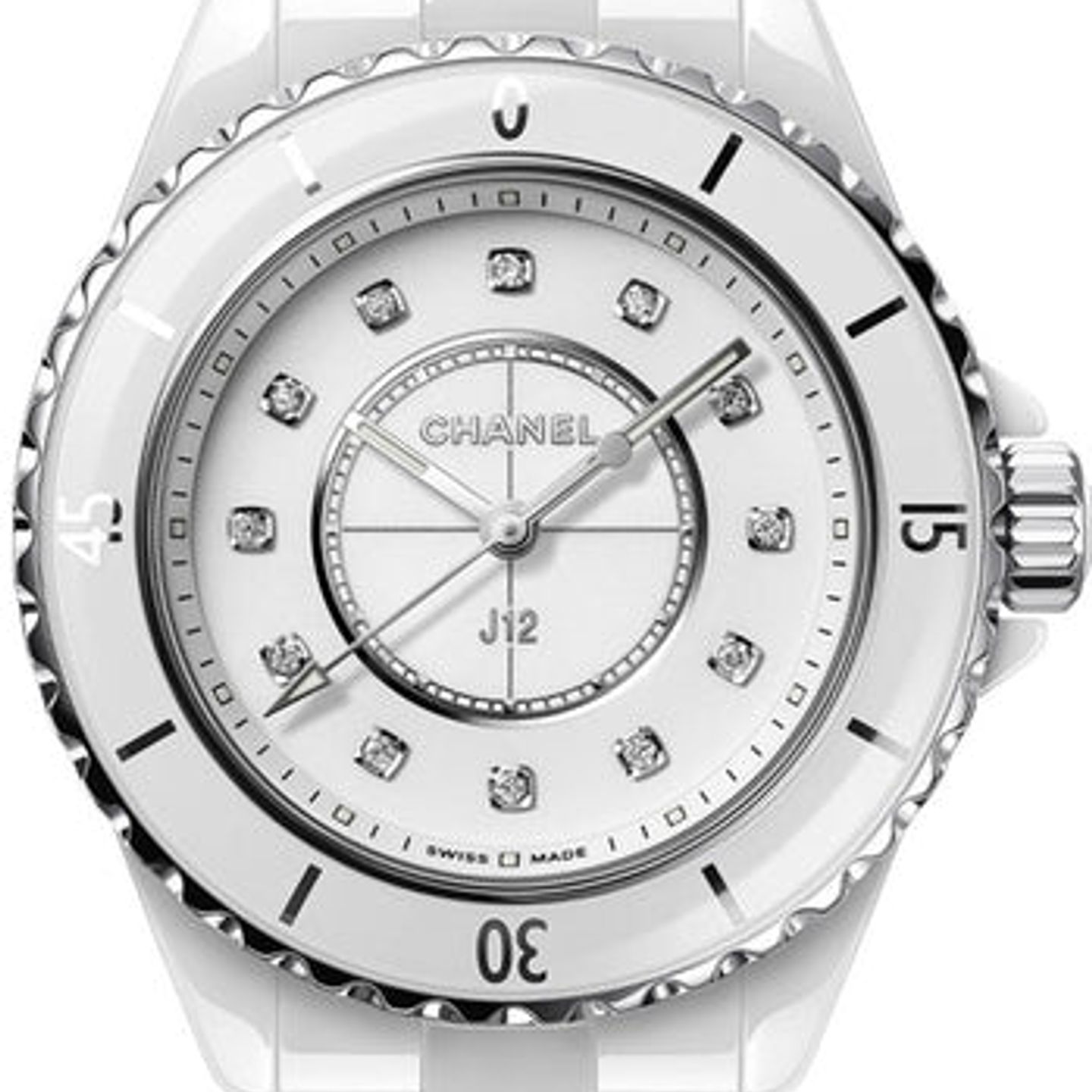 Chanel J12 H5703 (2026) - White dial 33 mm Ceramic case (1/1)