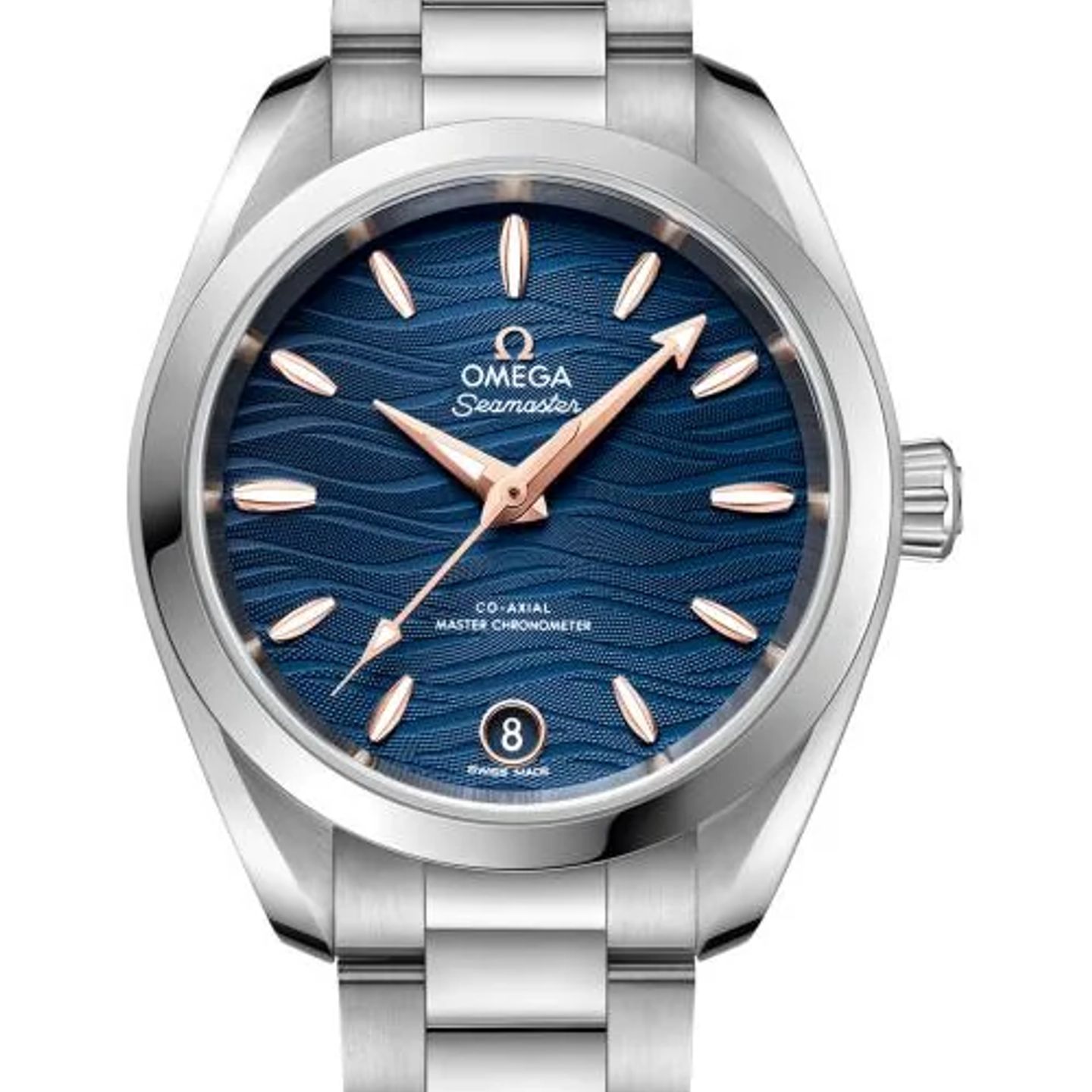 Omega Seamaster Aqua Terra 220.10.34.20.03.001 (2026) - Blauw wijzerplaat 34mm Staal (1/1)