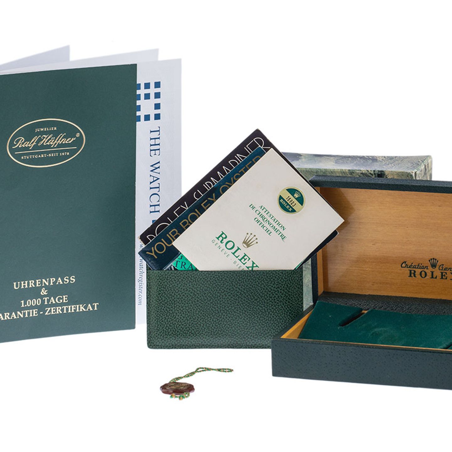 Rolex Submariner Date 16803 (1985) - Blue dial 40 mm Gold/Steel case (2/8)