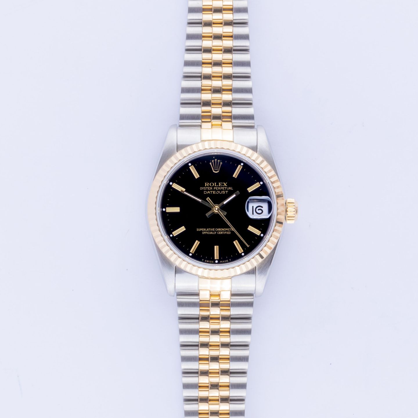 Rolex Datejust 31 68273 (1991) - 31 mm Gold/Steel case (3/8)