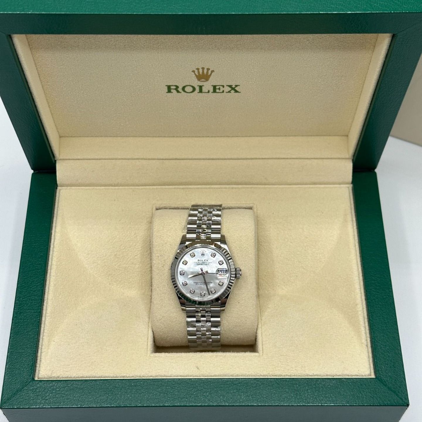 Rolex Datejust 31 278274 (2024) - Parelmoer wijzerplaat 31mm Staal (4/8)