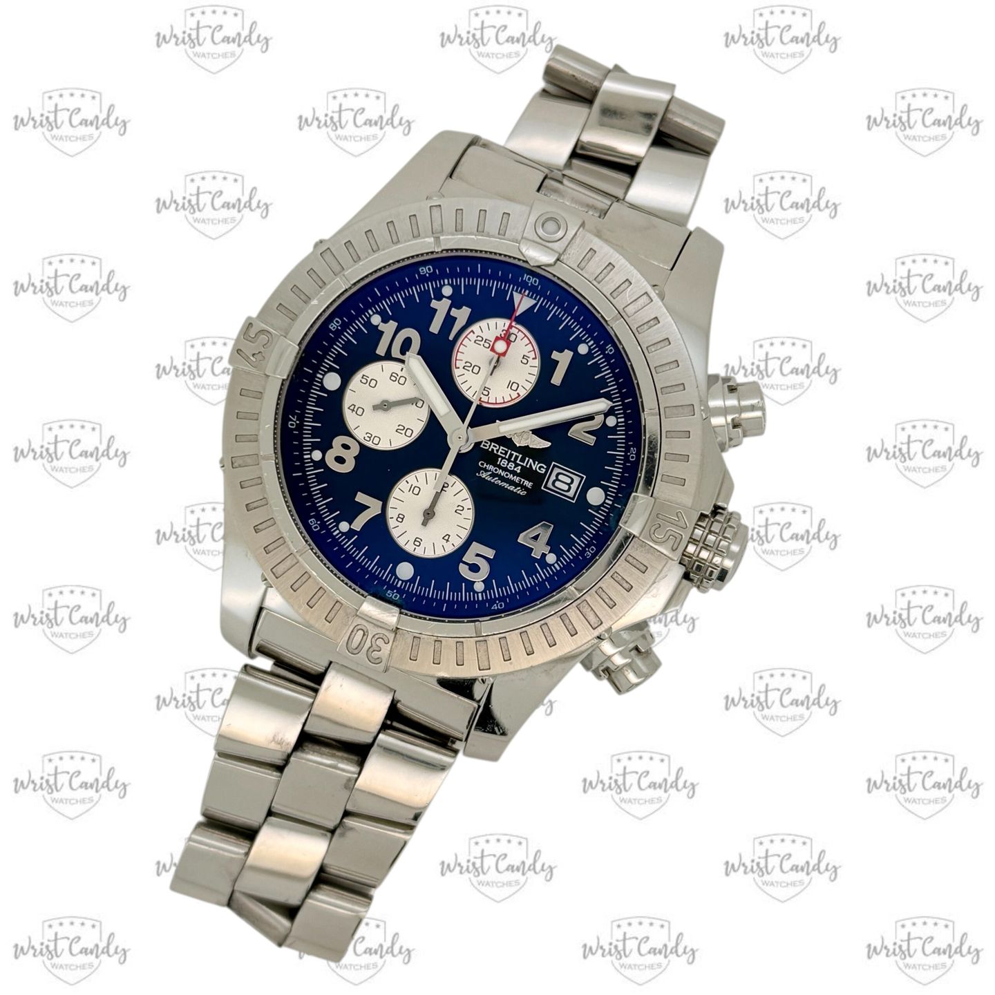 Breitling Super Avenger II A13371 (2017) - 48mm Staal (4/8)