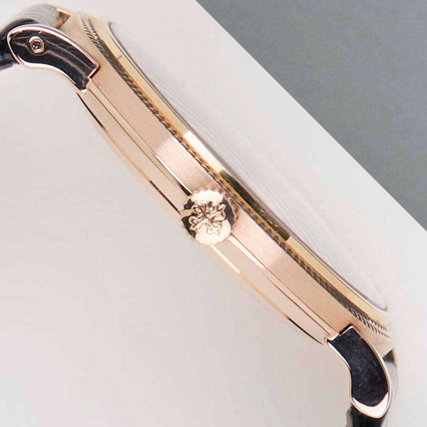 Patek Philippe Calatrava 3919R-001 (2003) - Wit wijzerplaat 34mm Roségoud (8/8)