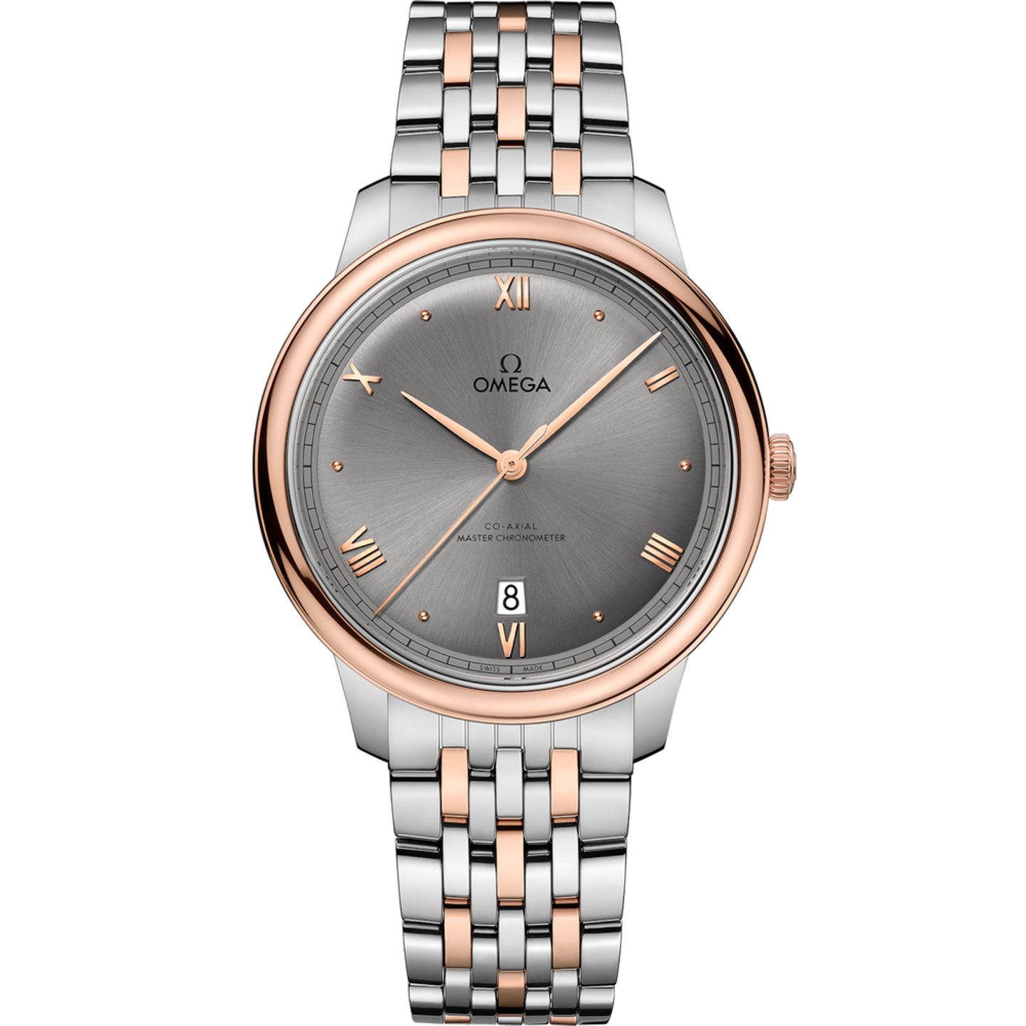 Omega De Ville 434.20.40.20.06.001 (2025) - Grey dial 40 mm Gold/Steel case (1/1)