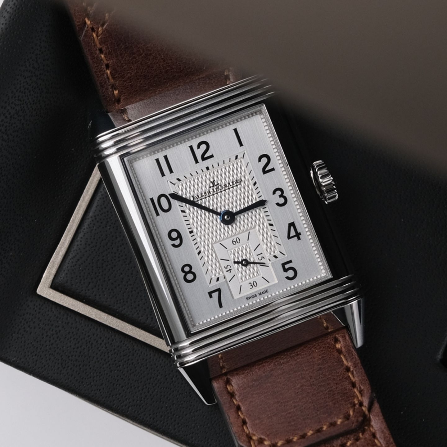Jaeger-LeCoultre Reverso Classic Small Q3858522 (Onbekend (willekeurig serienummer)) - Zilver wijzerplaat 27mm Staal (4/8)