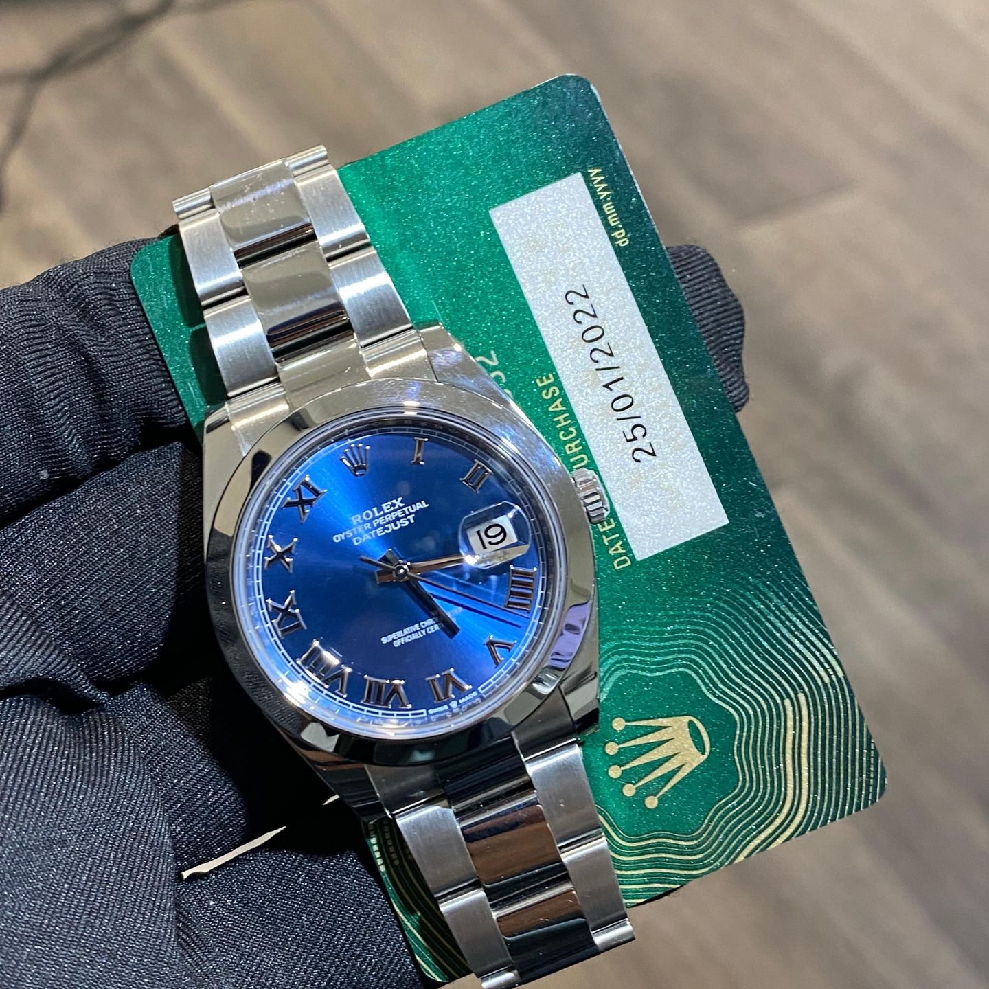 Rolex Datejust 41 126300 (2022) - Onbekend wijzerplaat 41mm Staal (1/1)