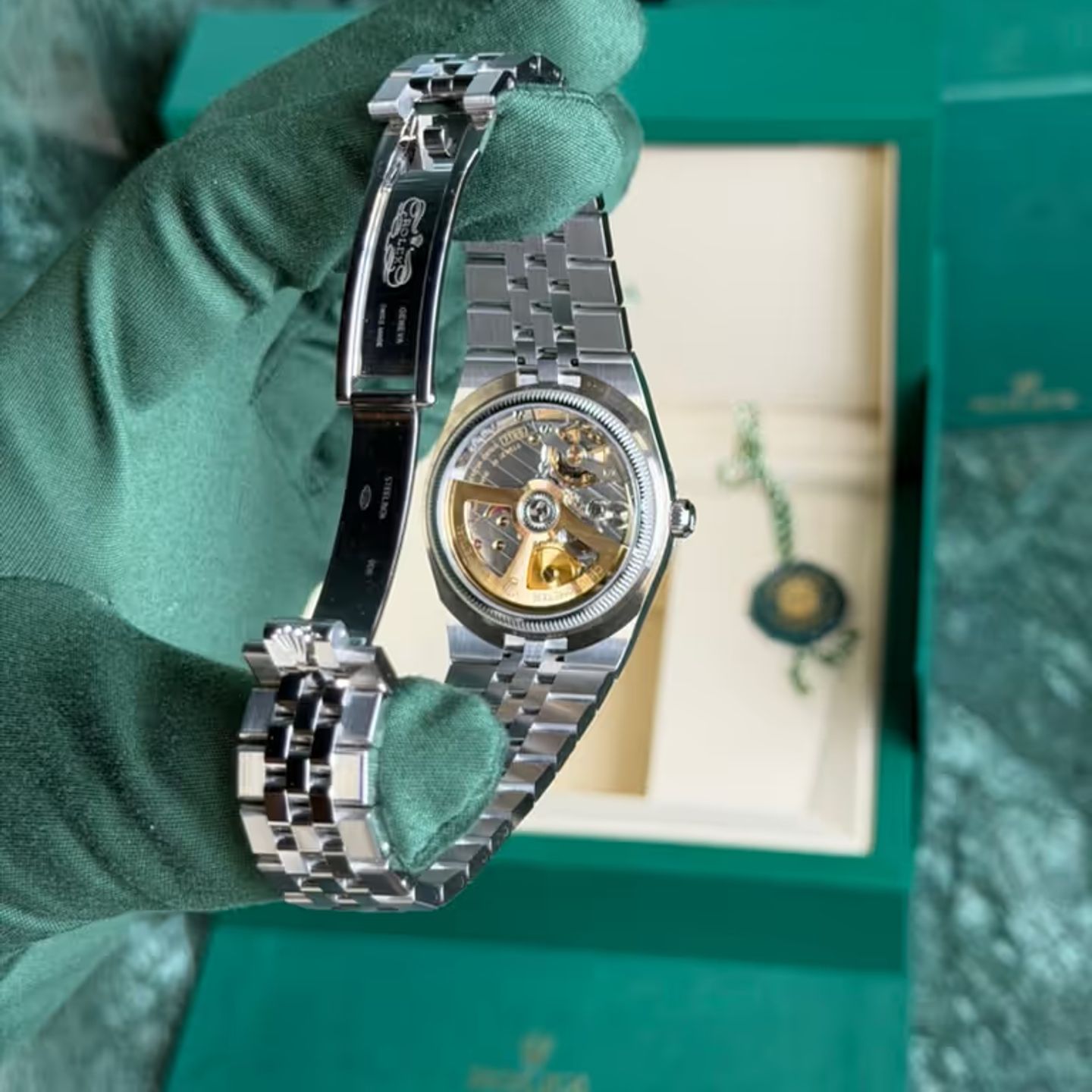 Rolex Land-Dweller 36 127234 (2025) - White dial 36 mm Steel case (6/8)